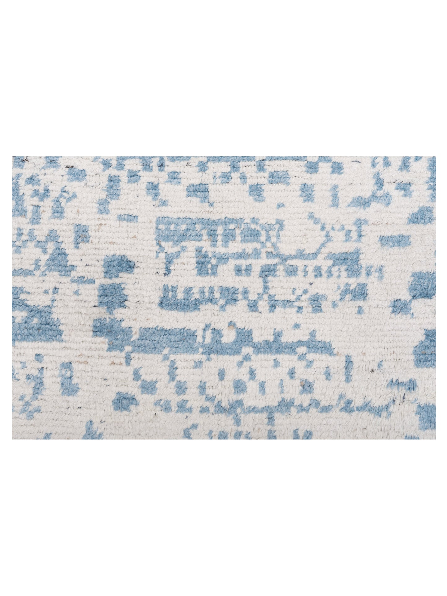 Atlas 150444 Ivory Blue 3.11x5.10 Hand Knotted Rug