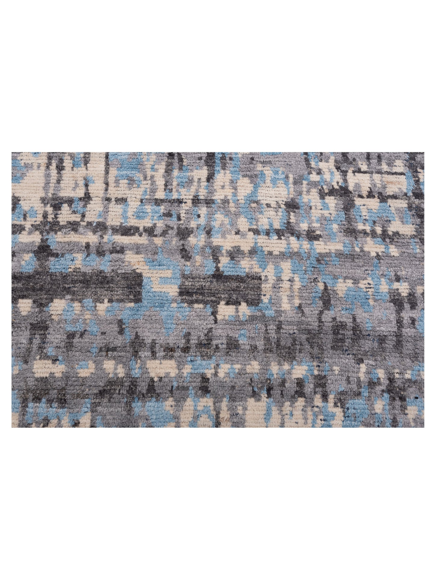 Atlas 150446 Ivory Gray 7.10x9.9 Hand Knotted Rug