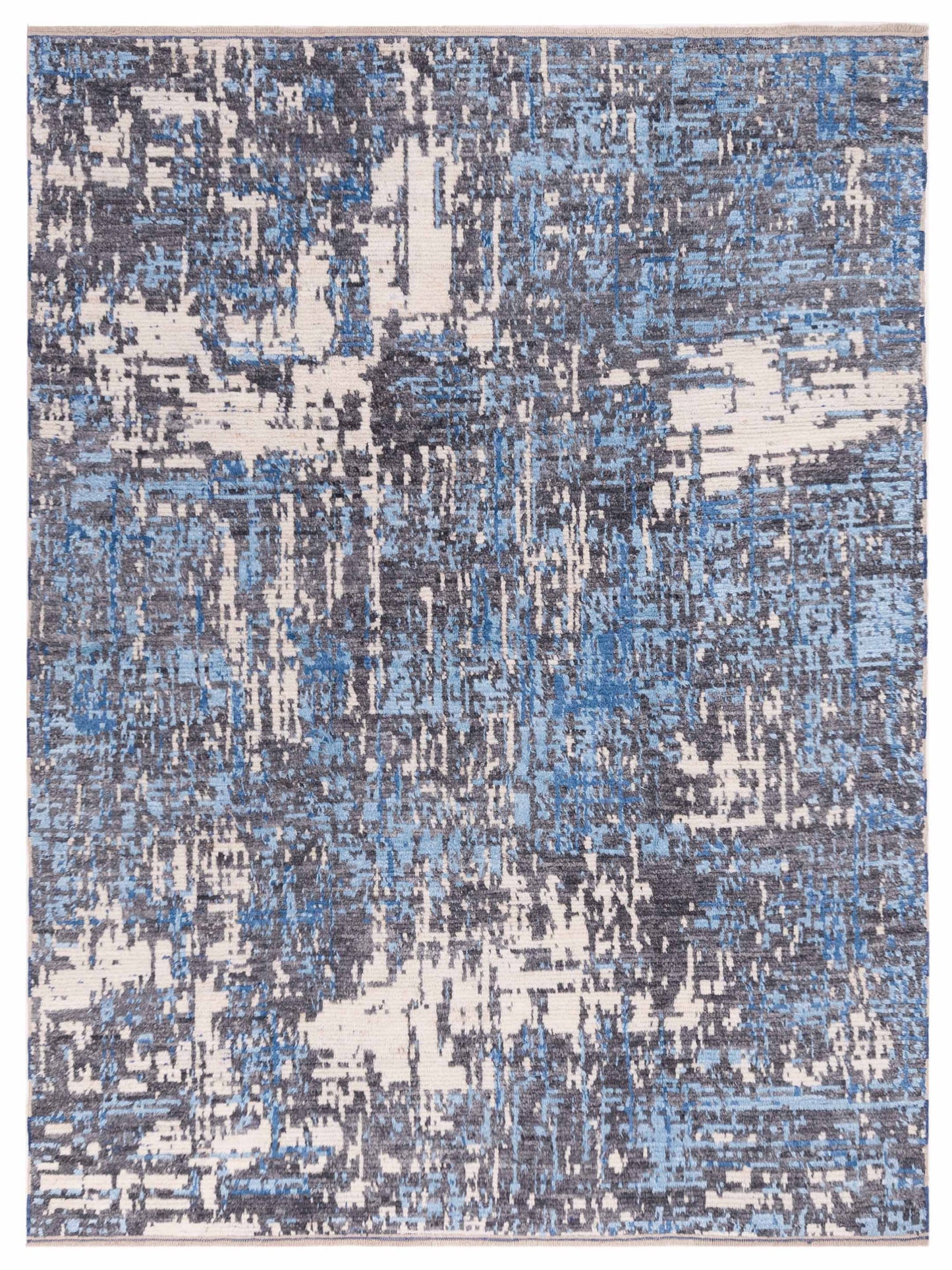 Pasha Atlas Gray Blue Contemporary