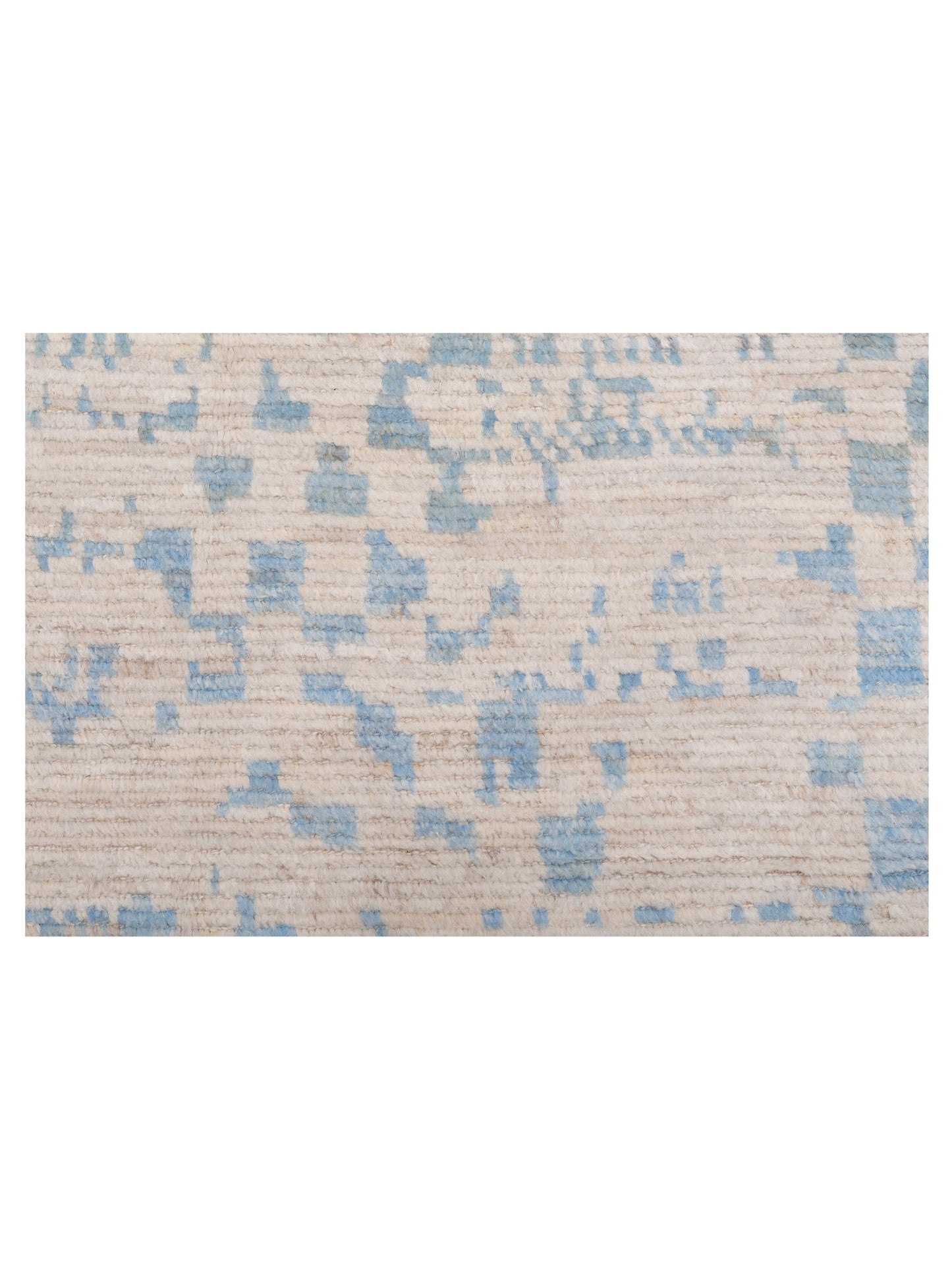Atlas 150458 Ivory Blue 3.11x6.9 Hand Knotted Rug