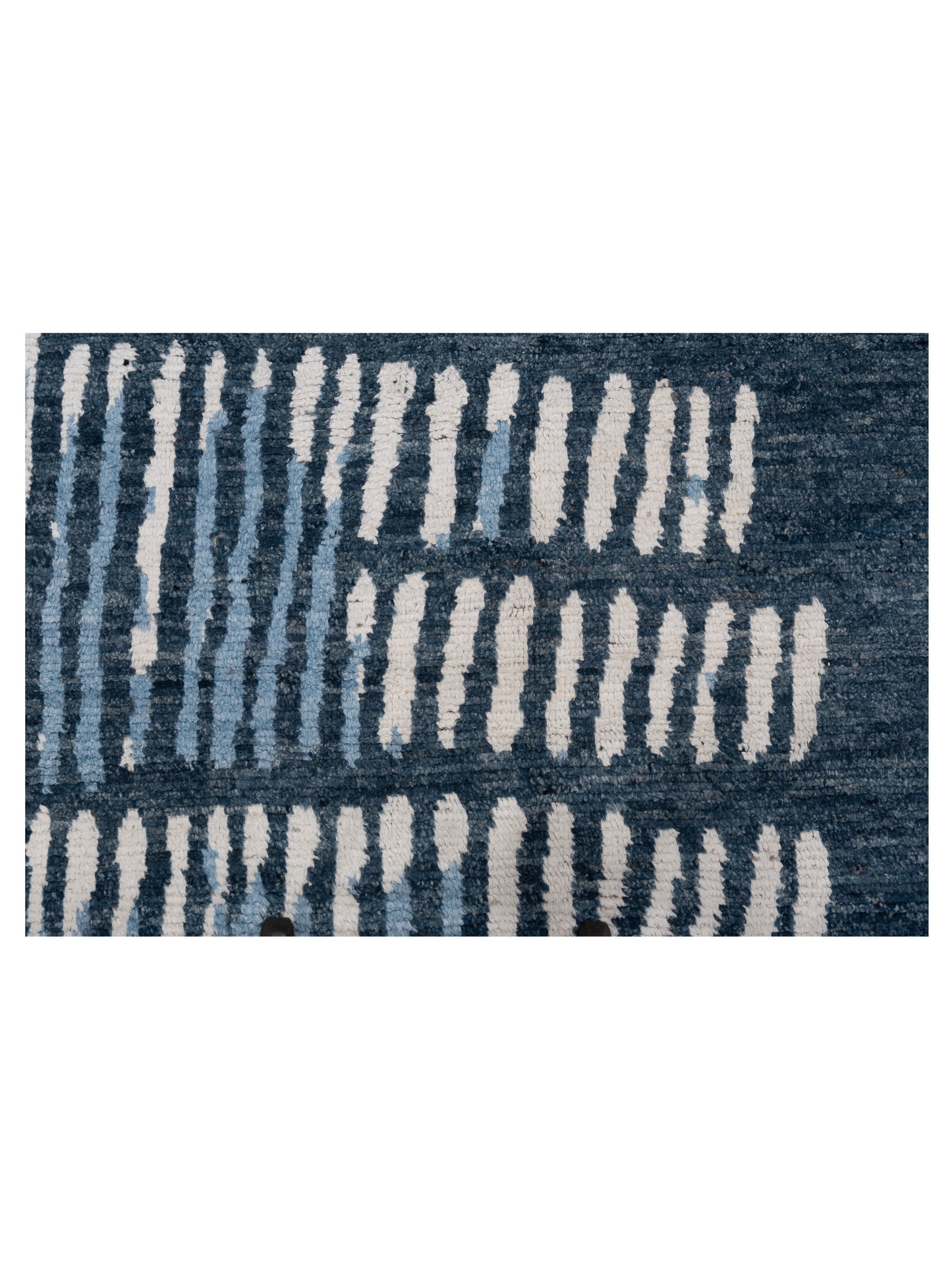 Atlas 150459 Blue Ivory 8.2x9.10 Hand Knotted Rug