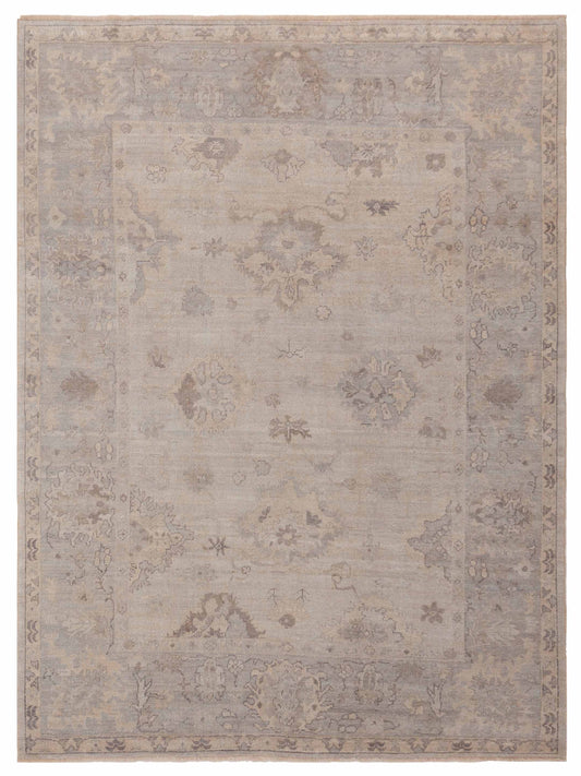 Anadol Angora Oushak  Silver Gray Traditional