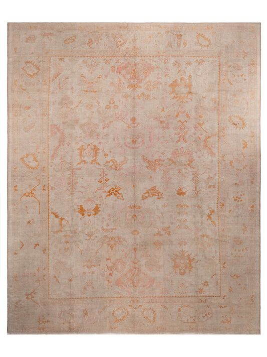 Anadol Angora Oushak  Silver Gray Traditional