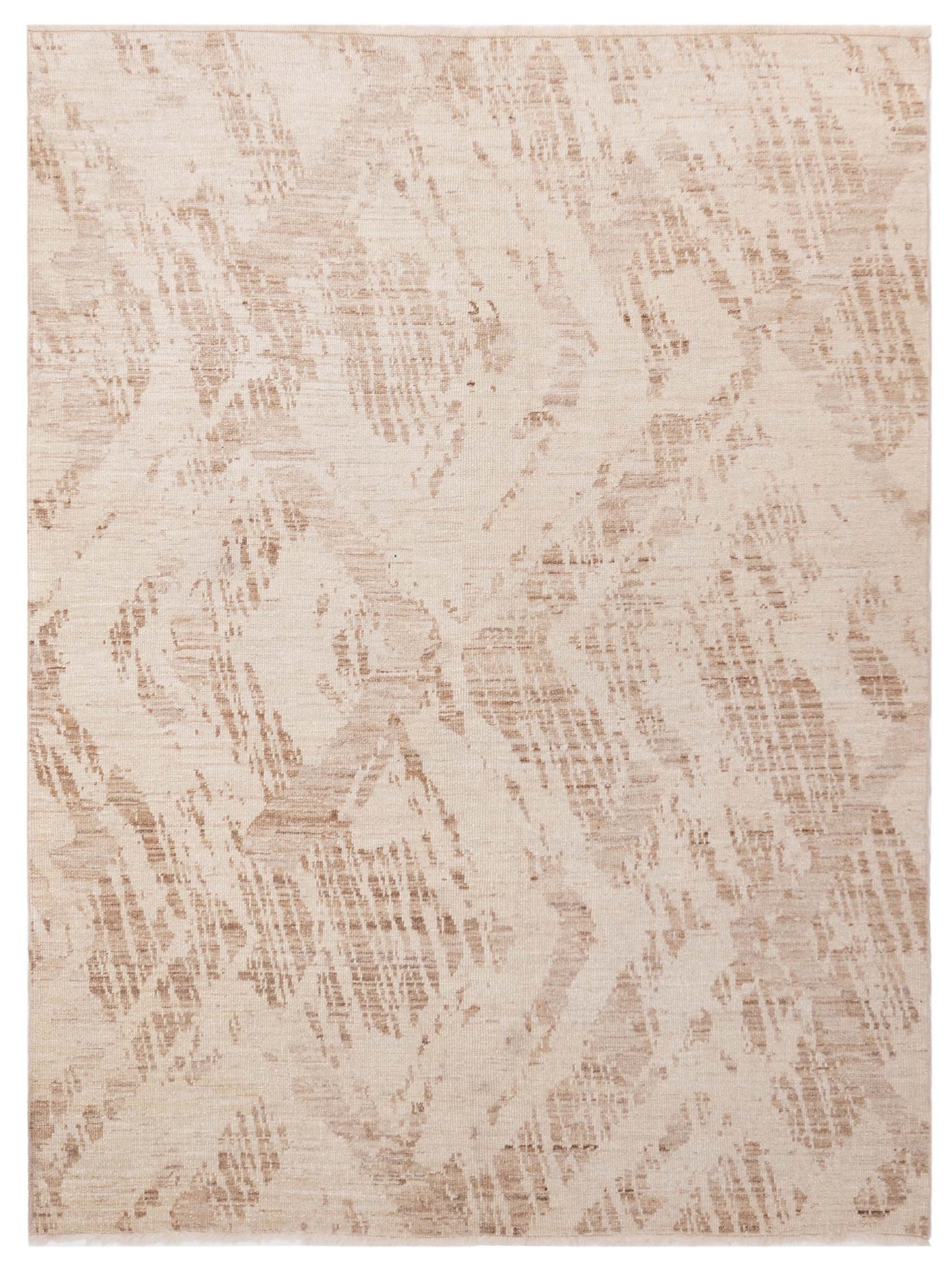 Anadol Angora Oushak Beige Brown Traditional