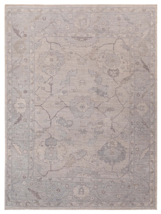 Anadol Angora Oushak  Silver Gray Traditional