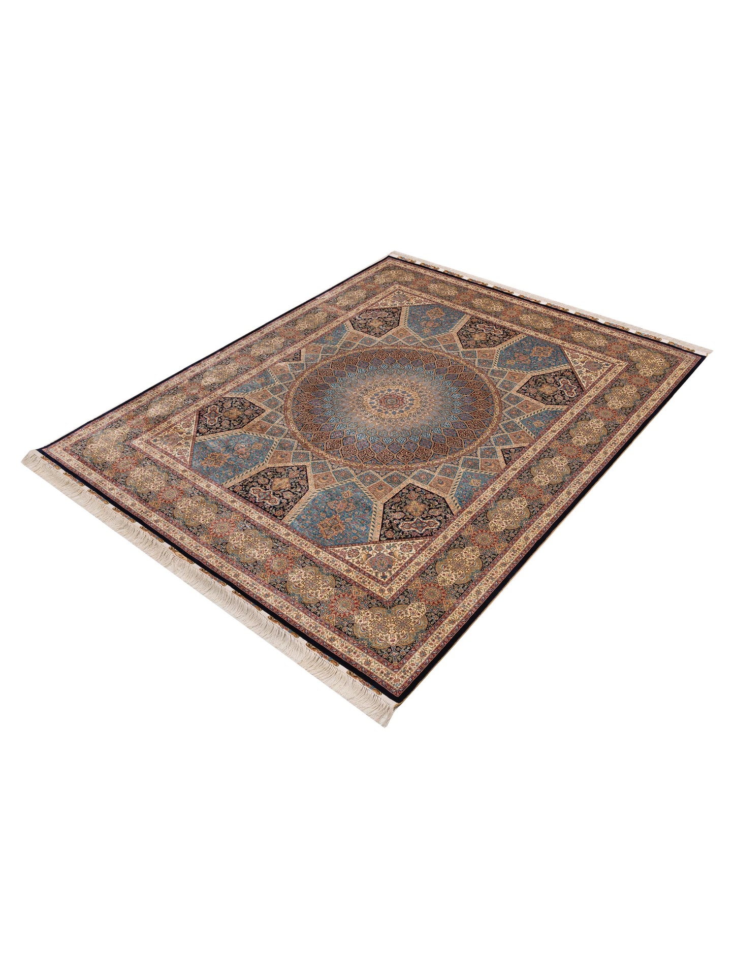 Elegance 150849 Multi Multi 8.2x10.1 Hand Knotted Rug