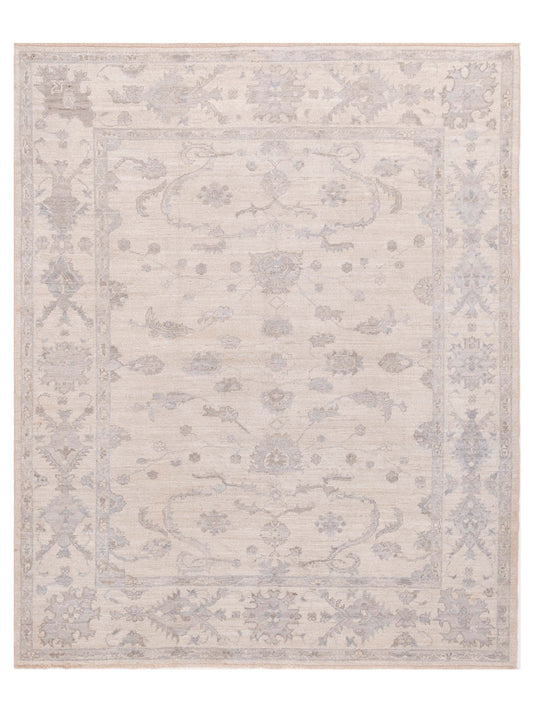 Anadol Angora Oushak  Ivory Ivory Traditional