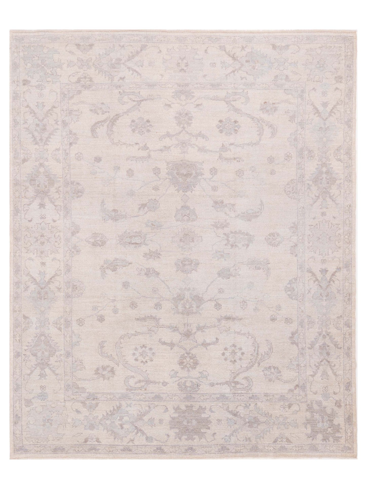 Anadol Angora Oushak Ivory Ivory Traditional