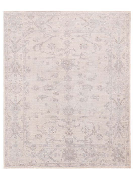Anadol Angora Oushak  Ivory Ivory Traditional