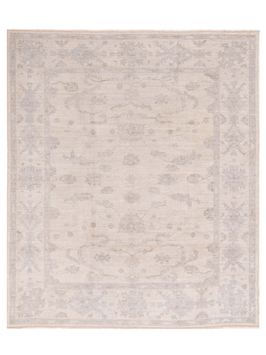 Anadol Angora Oushak  Ivory Ivory Traditional