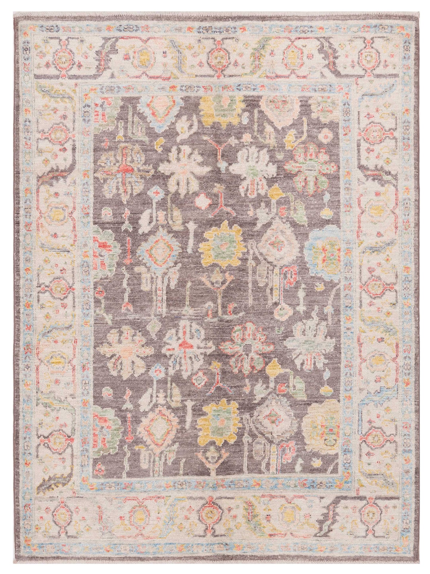 Pasha Anadol Oushak Brown Ivory Traditional