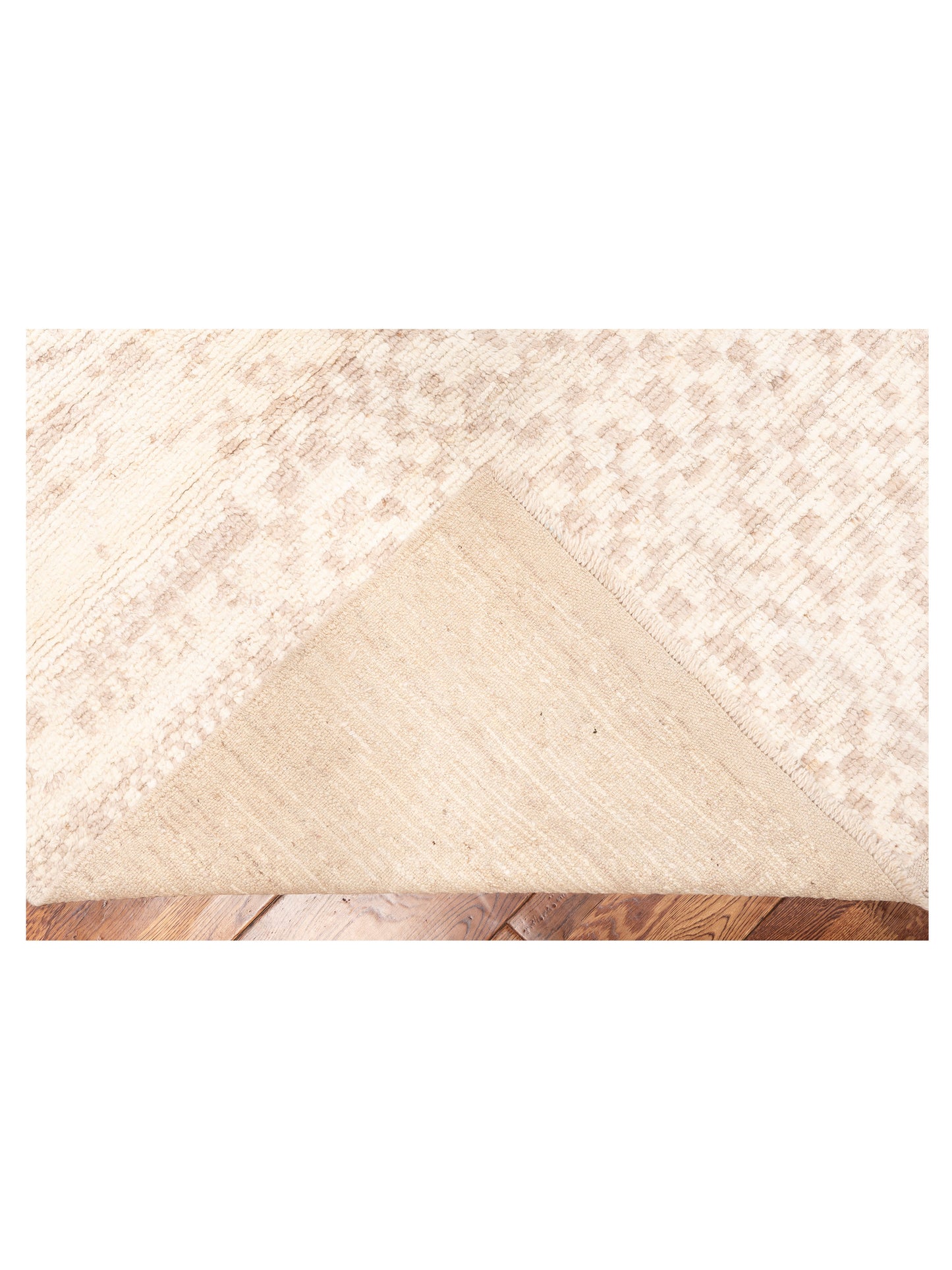 Atlas 151099 Cream Cream 9.2x11.3 Hand Knotted Rug