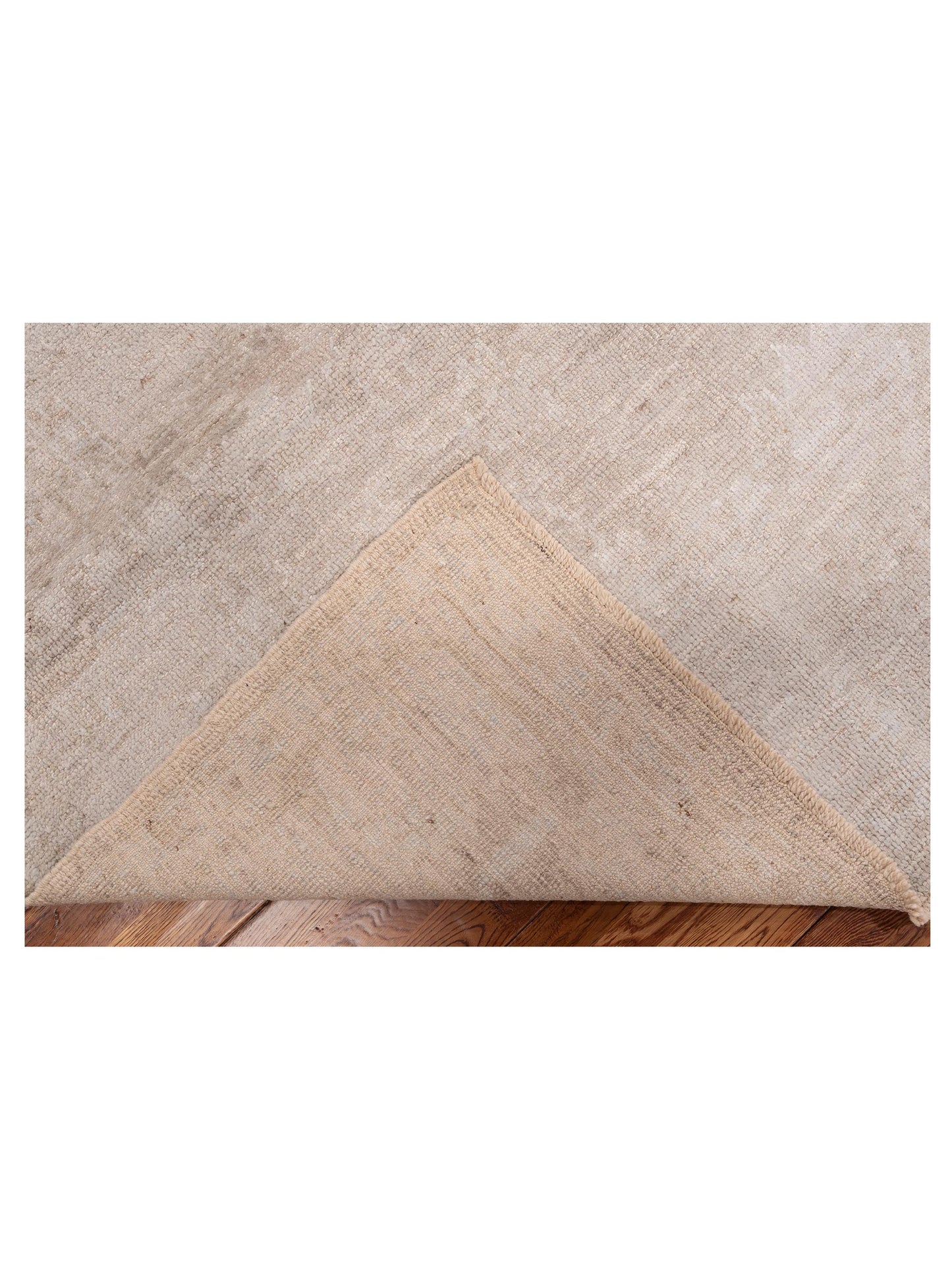 Angora Oushak 151176 Gray Ivory 8.3x10.3 Hand Knotted Rug