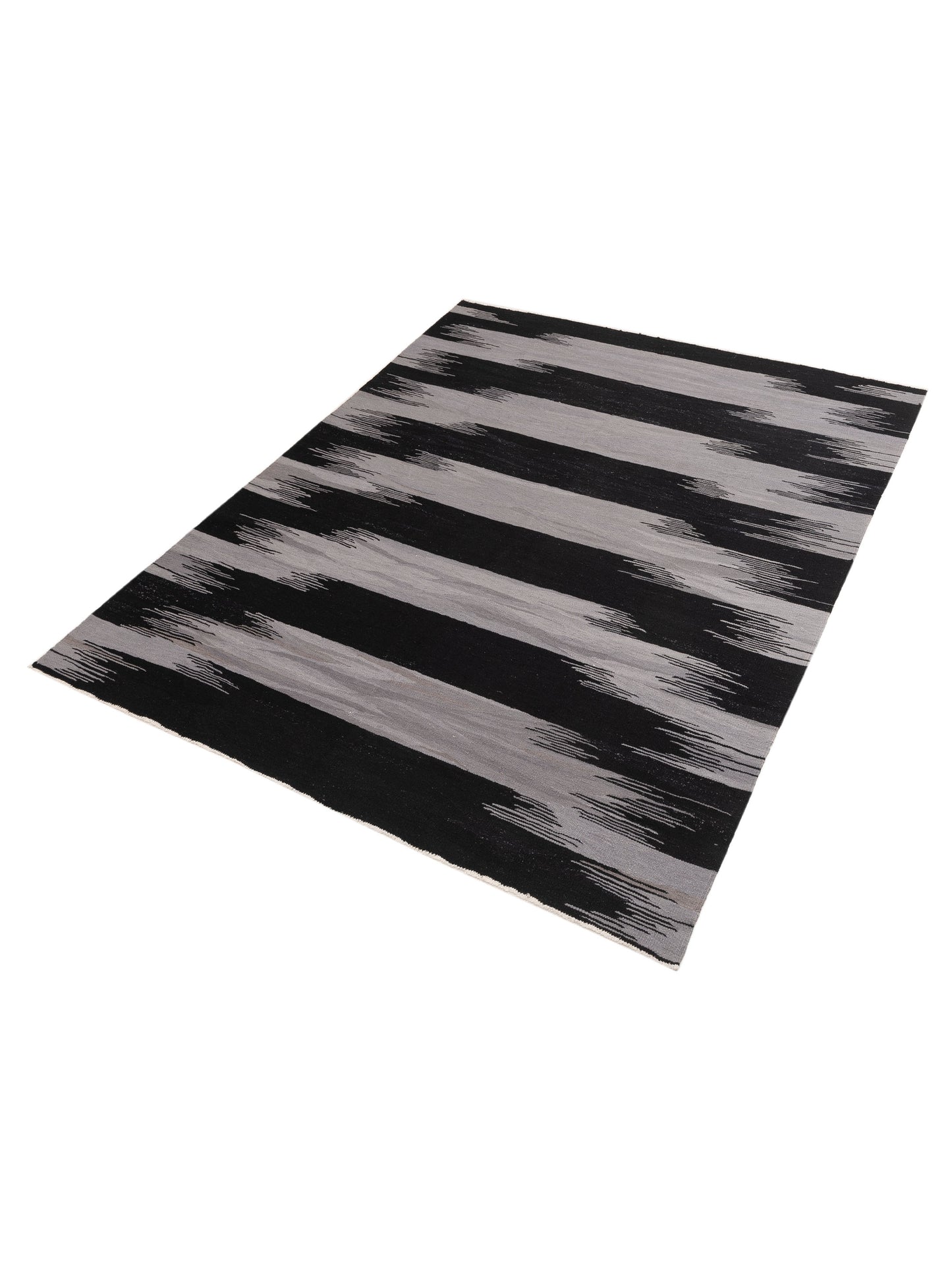 Aladdin 151189 Black 8.2x10.1 Hand Woven Rug