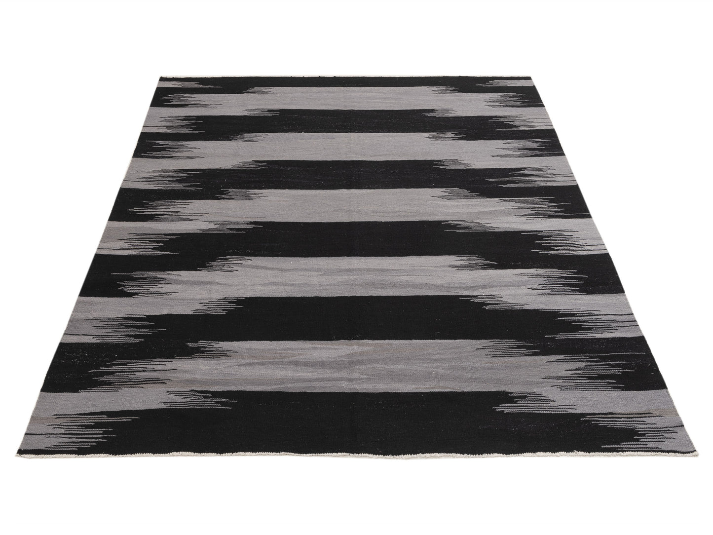 Aladdin 151189 Black 8.2x10.1 Hand Woven Rug