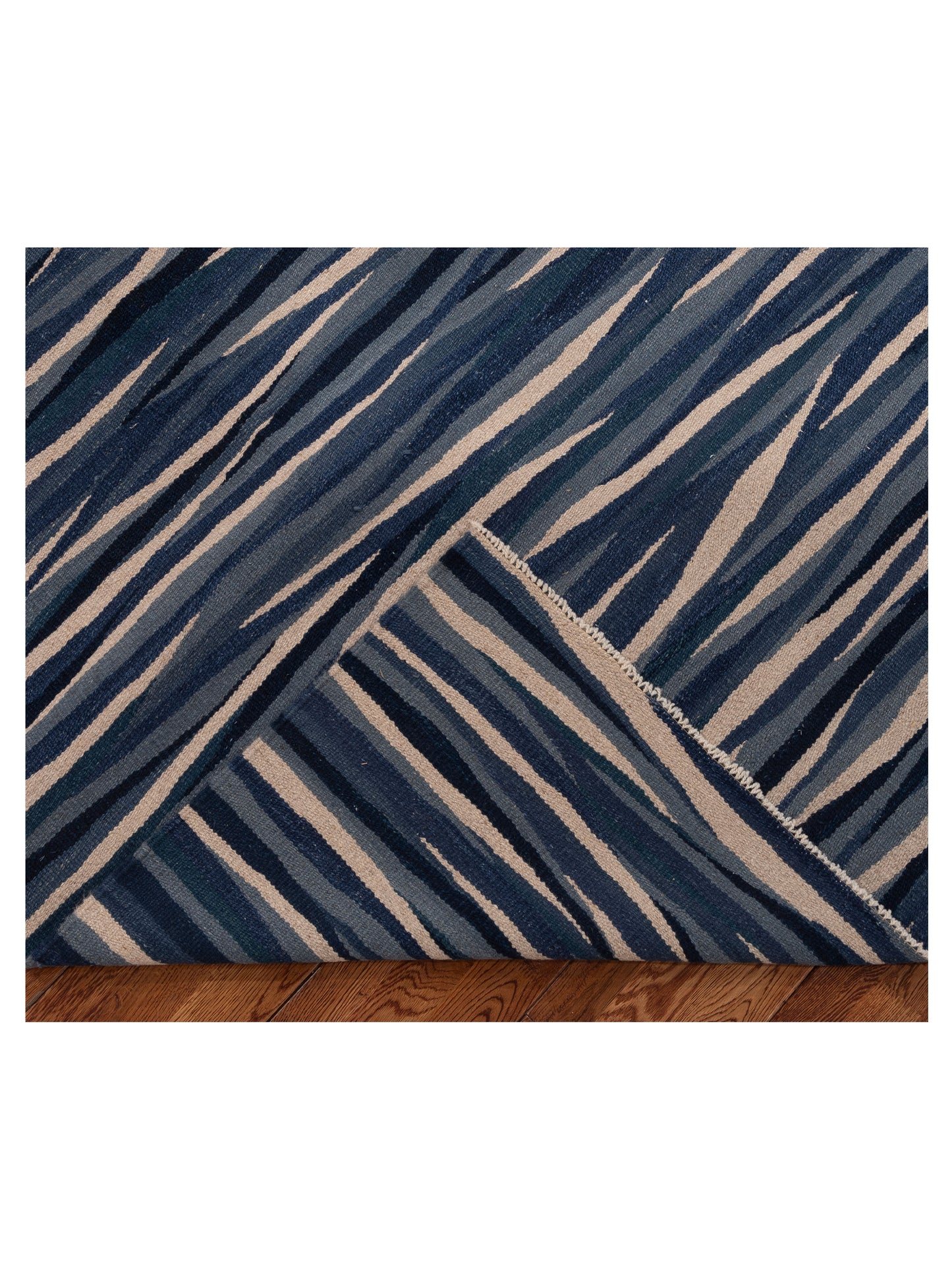 Aladdin 151190 Blue 8.3x9.8 Hand Woven Rug