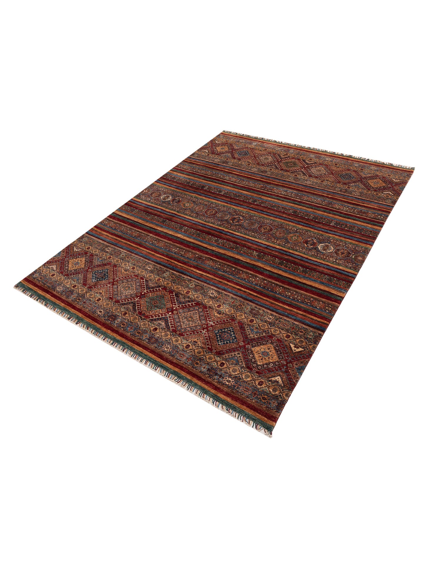 Horosan 151291 Multi Multi 8.10x12 Hand Knotted Rug