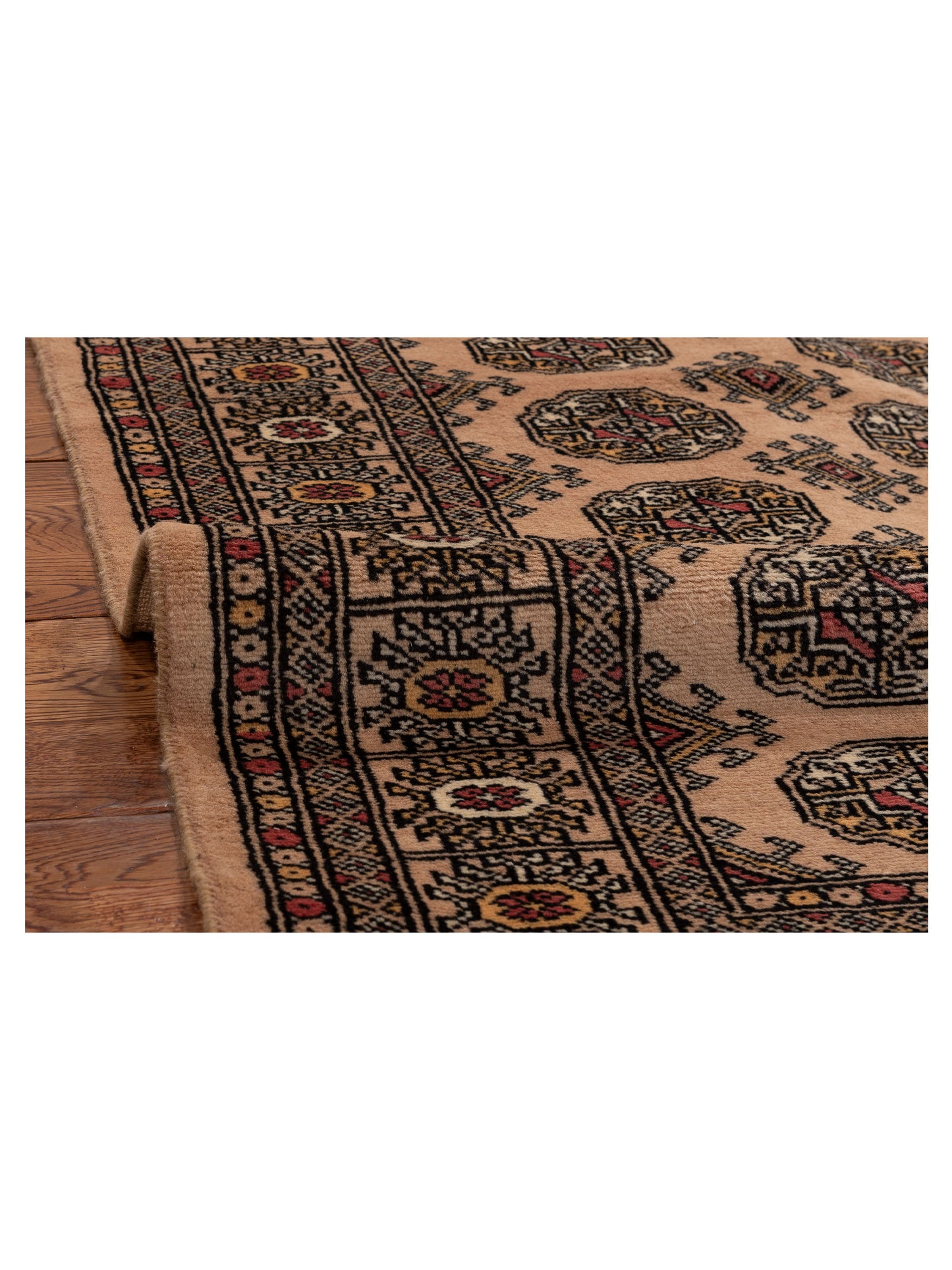 Bokhara 151387 Beige Beige 4.1x6.1 Hand Knotted Rug