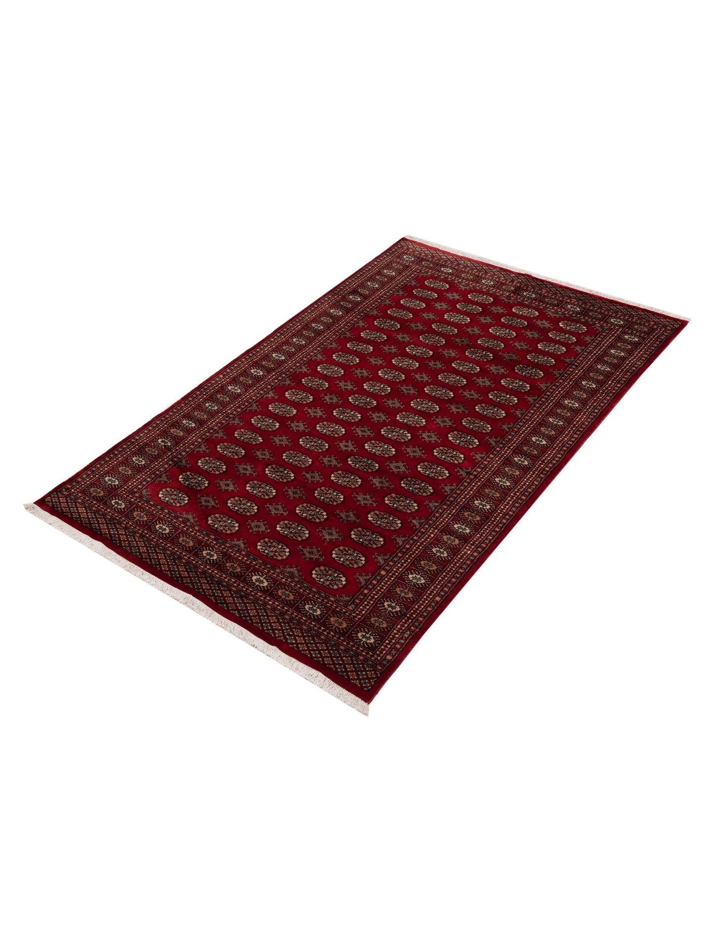Bokhara 151398 Red Red 5.1x8.2 Hand Knotted Rug