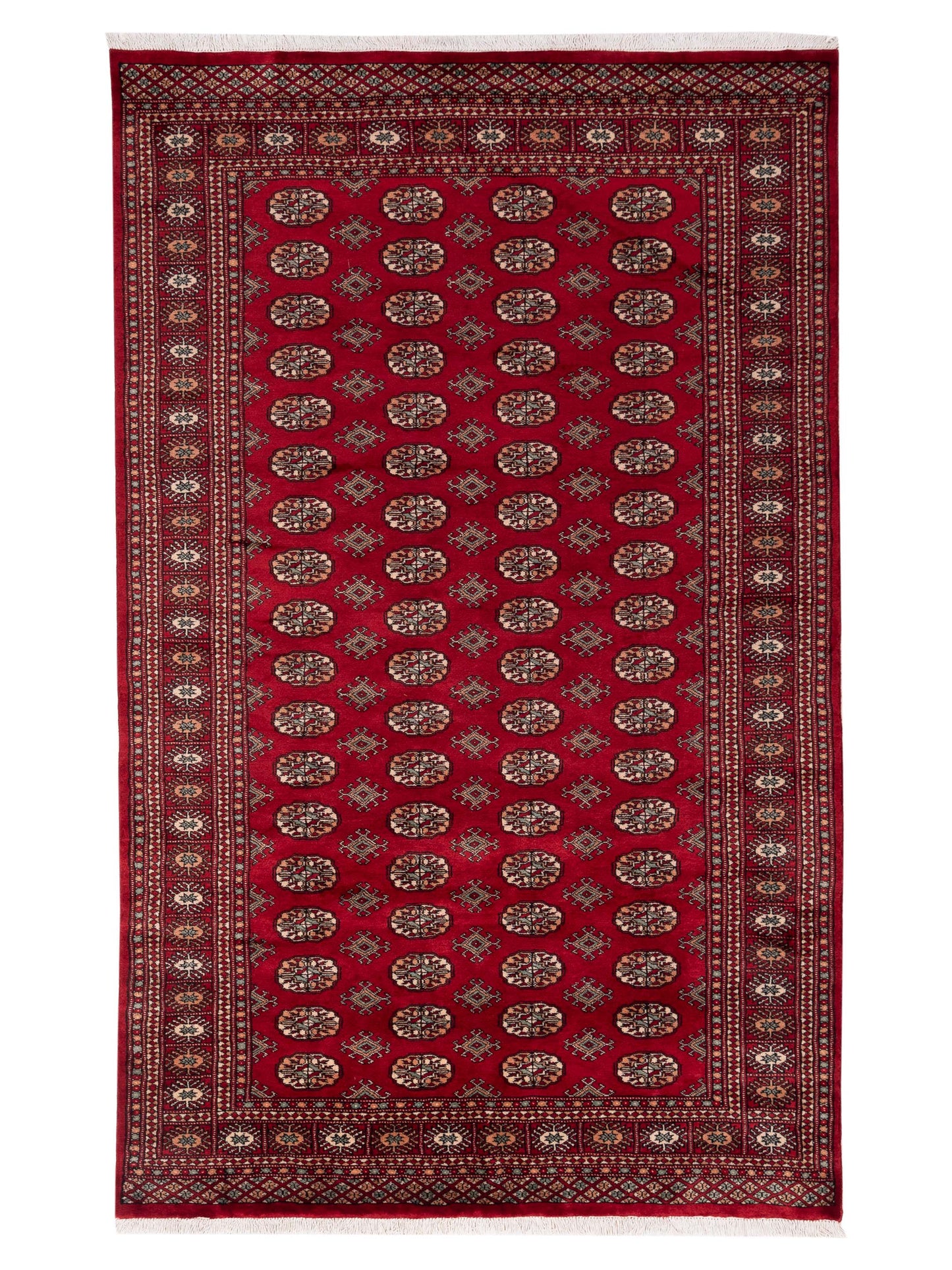 Nomad Bokhara Red Red Traditional