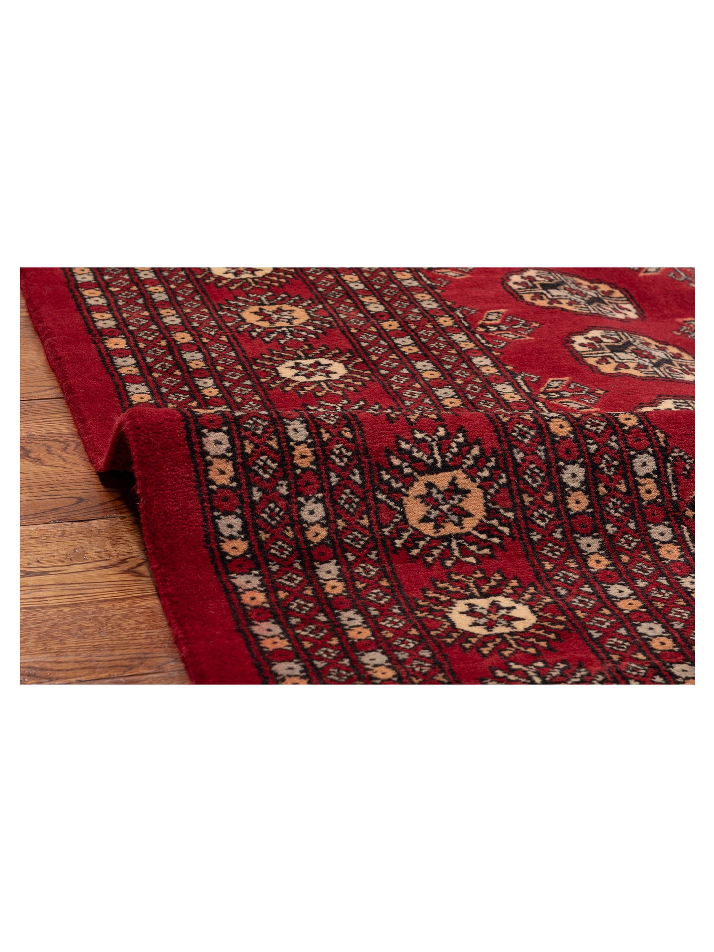 Bokhara 151423 Red Red 8.2x10.3 Hand Knotted Rug