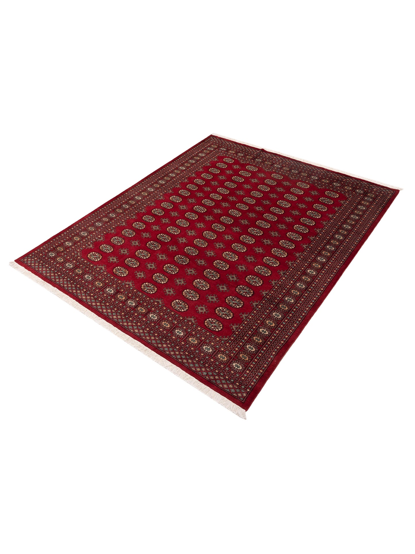 Bokhara 151424 Red Red 8.2x10.2 Hand Knotted Rug