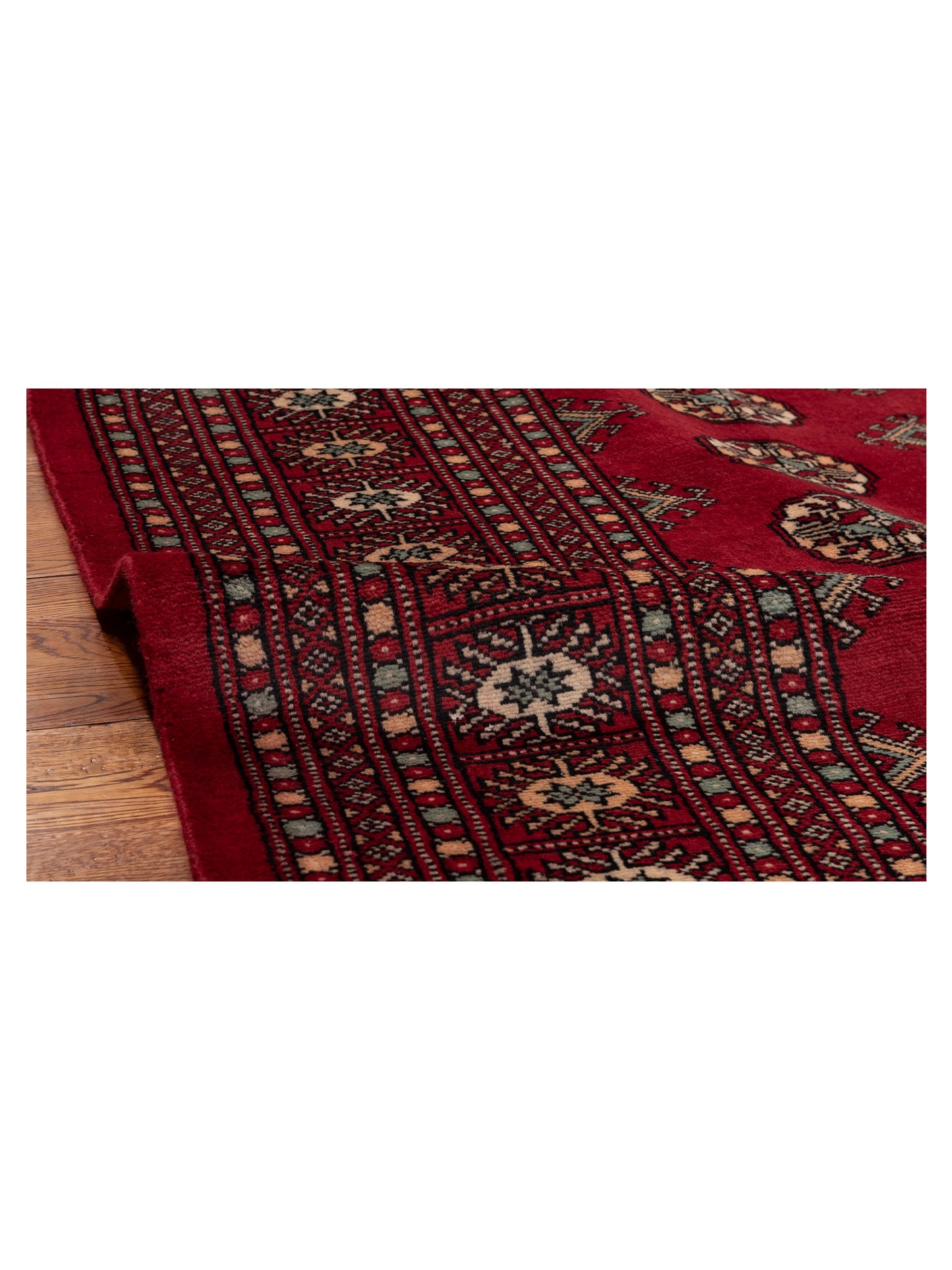 Bokhara 151424 Red Red 8.2x10.2 Hand Knotted Rug