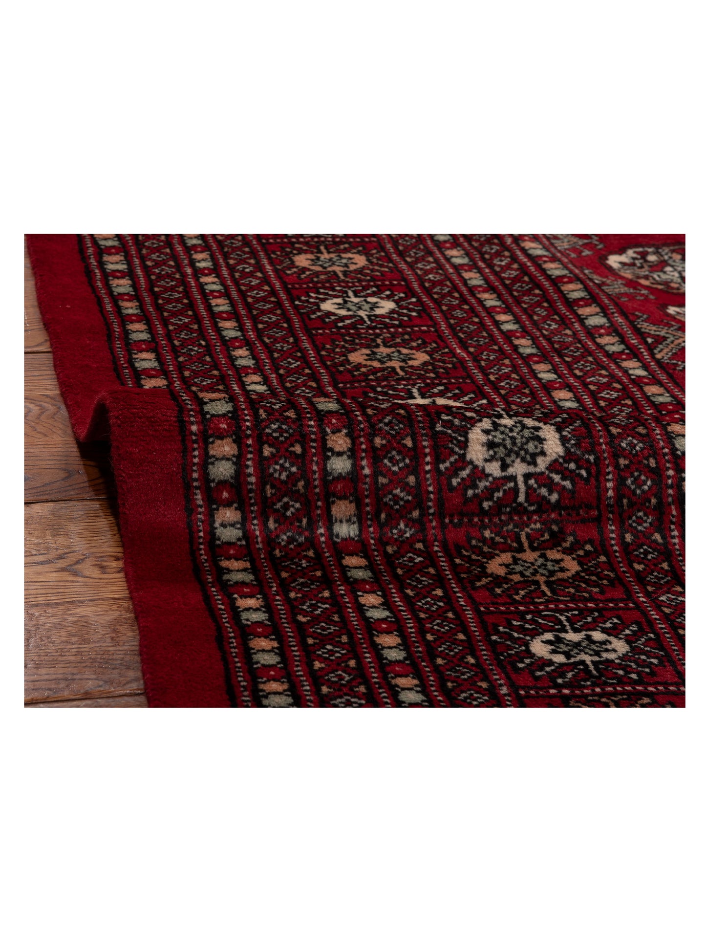Bokhara 151429 Red Red 9x12 Hand Knotted Rug