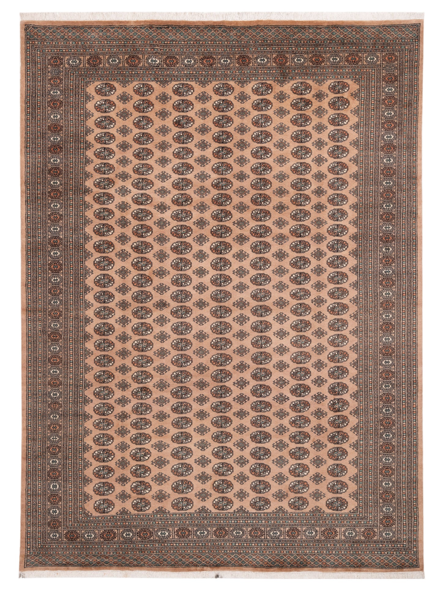 Nomad Bokhara Beige Beige Traditional