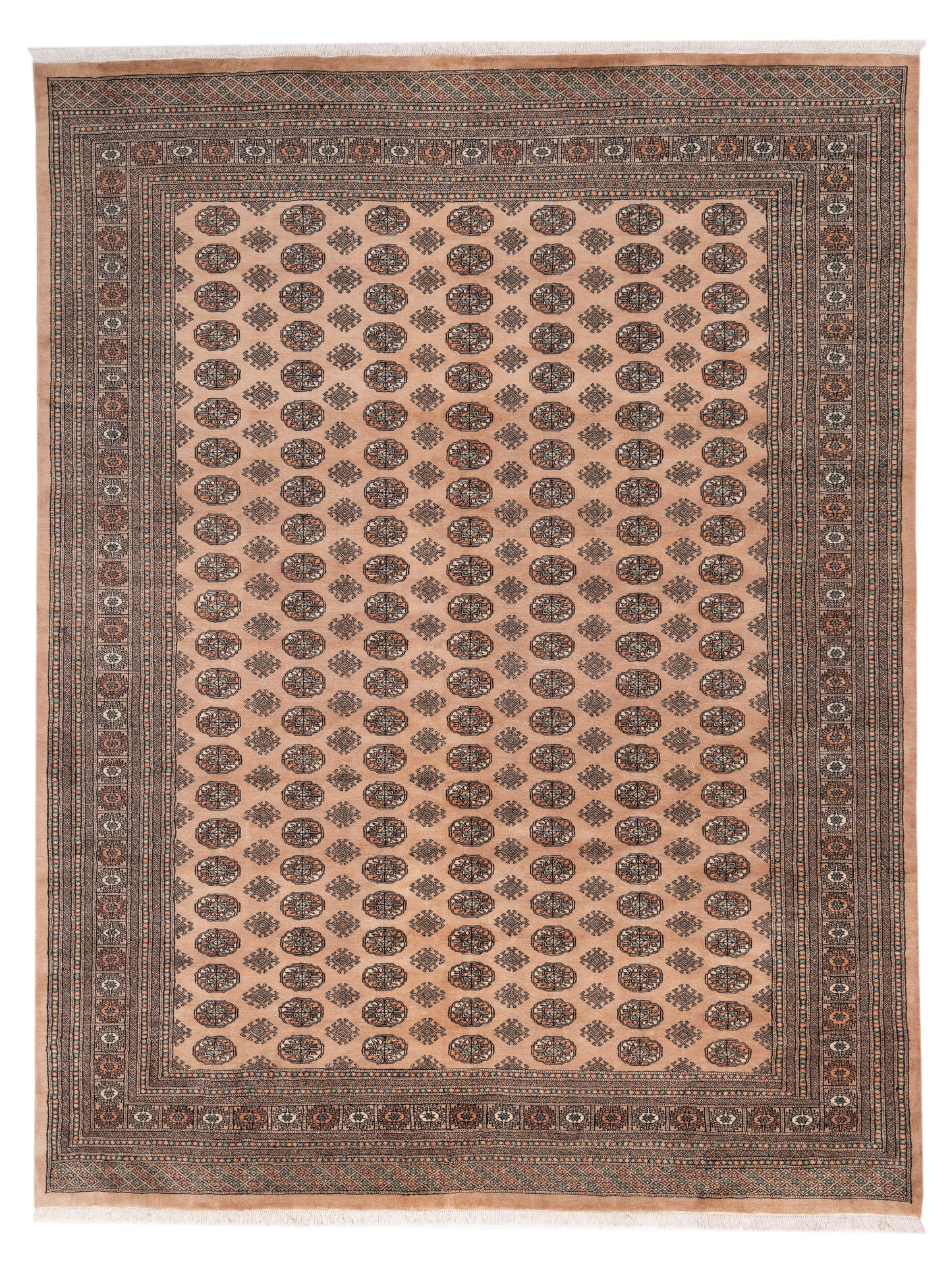 Nomad Bokhara Beige Beige Traditional