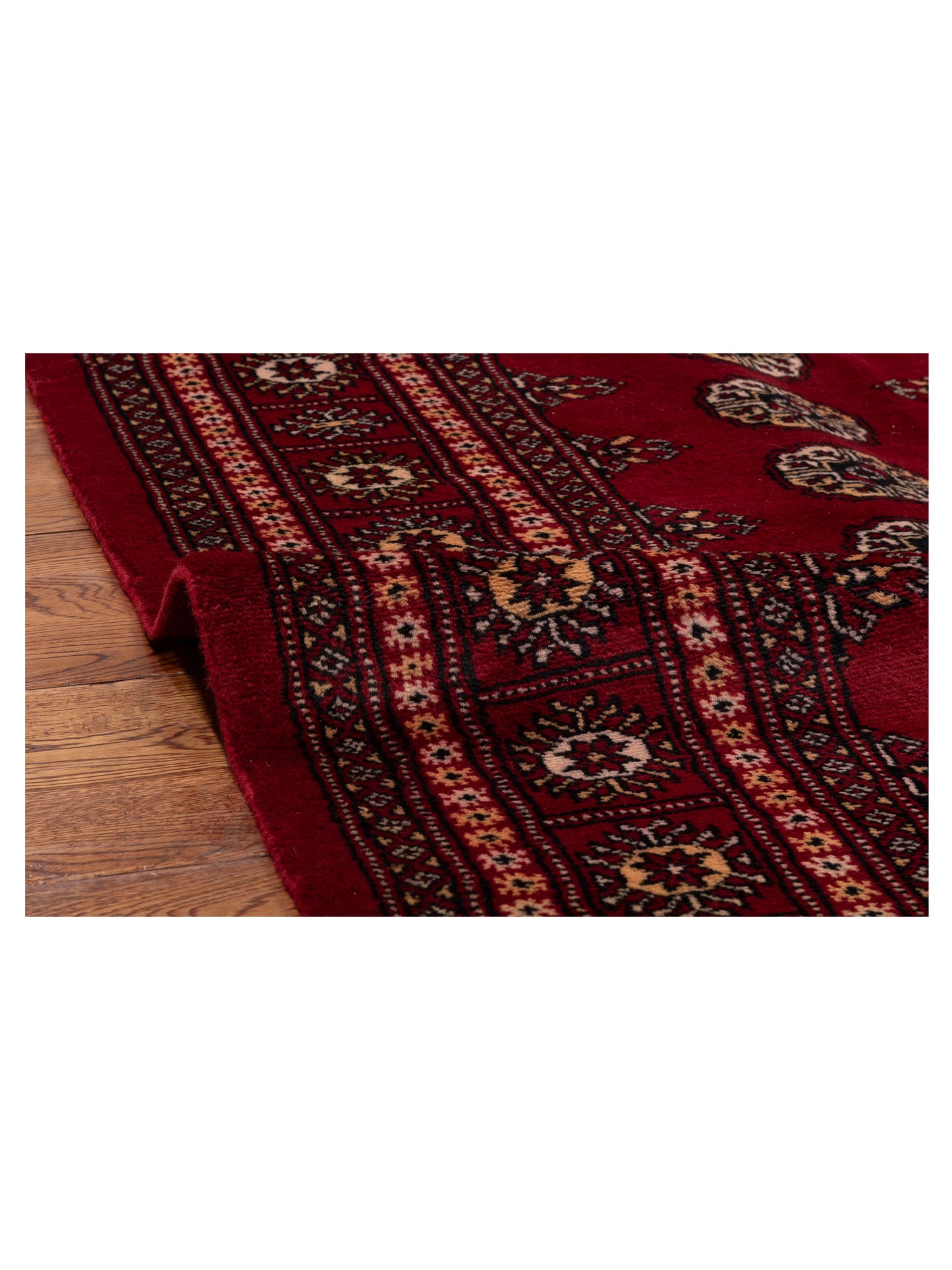Bokhara 151566 Red Red 8.2x9.11 Hand Knotted Rug