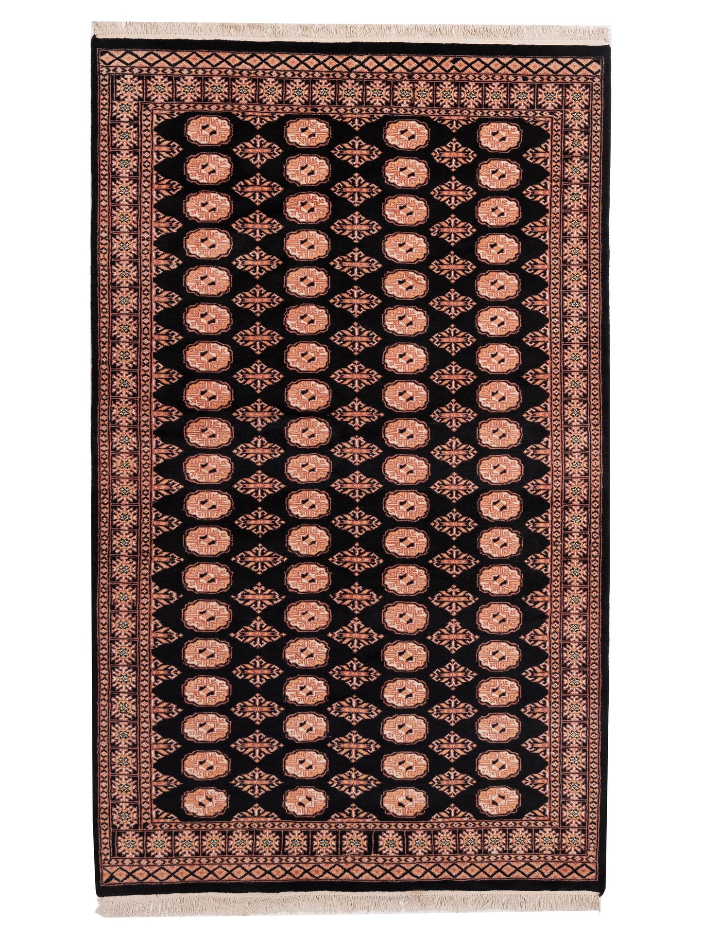 Nomad Bokhara Black Black Traditional