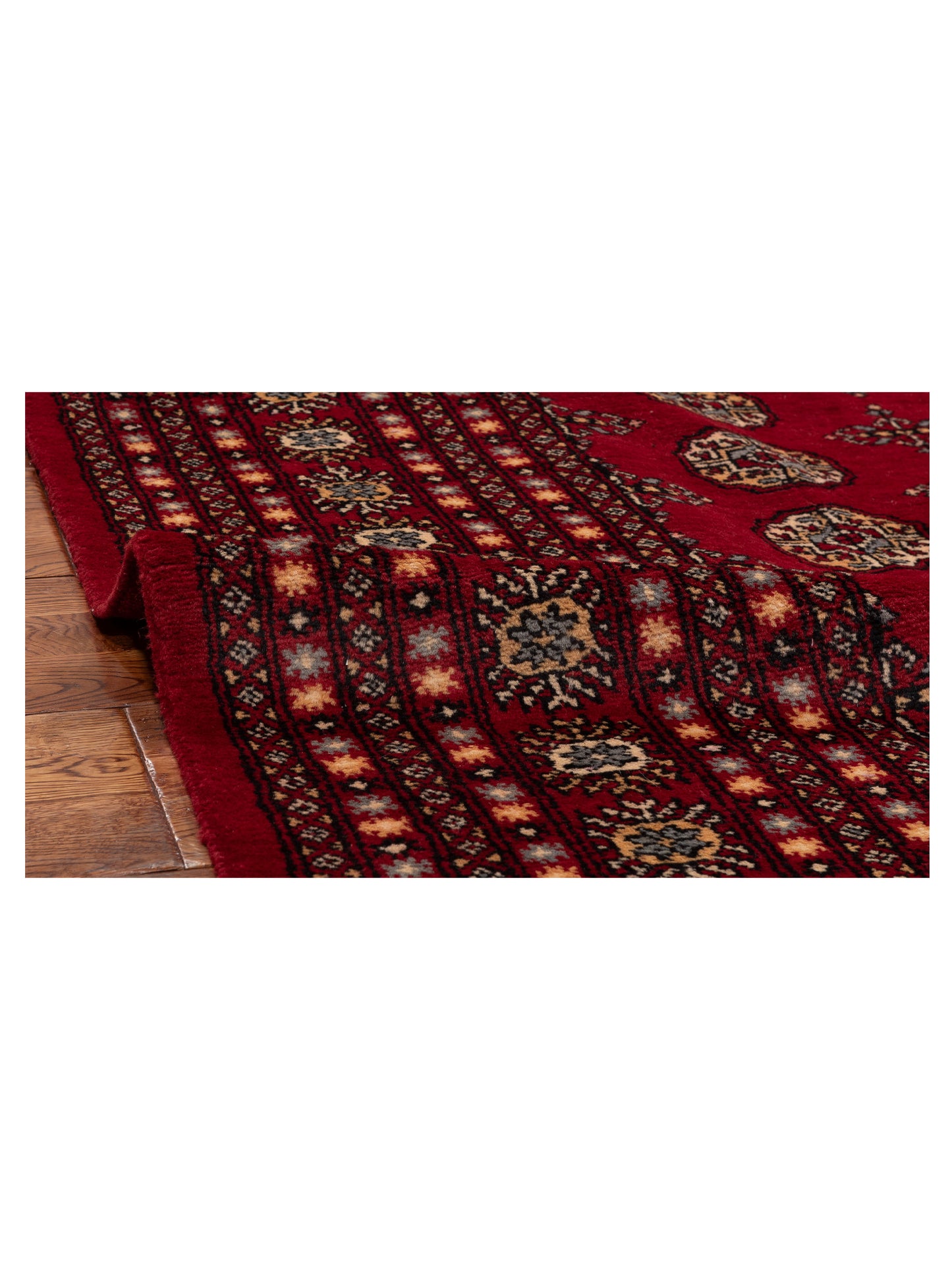Bokhara 151581 Red Red 8.4x10.3 Hand Knotted Rug