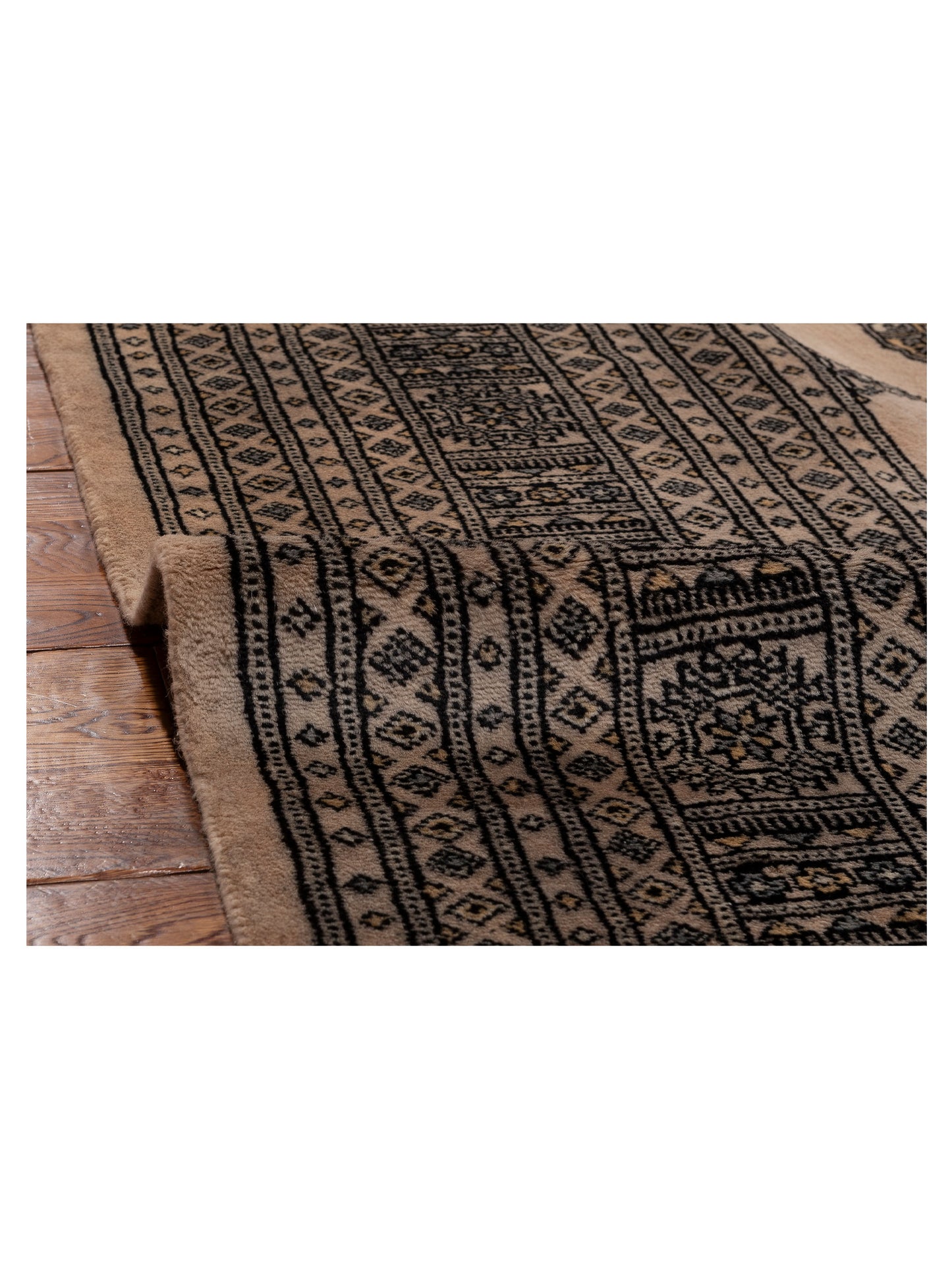 Bokhara 151607 Cream Cream 10.3x15 Hand Knotted Rug