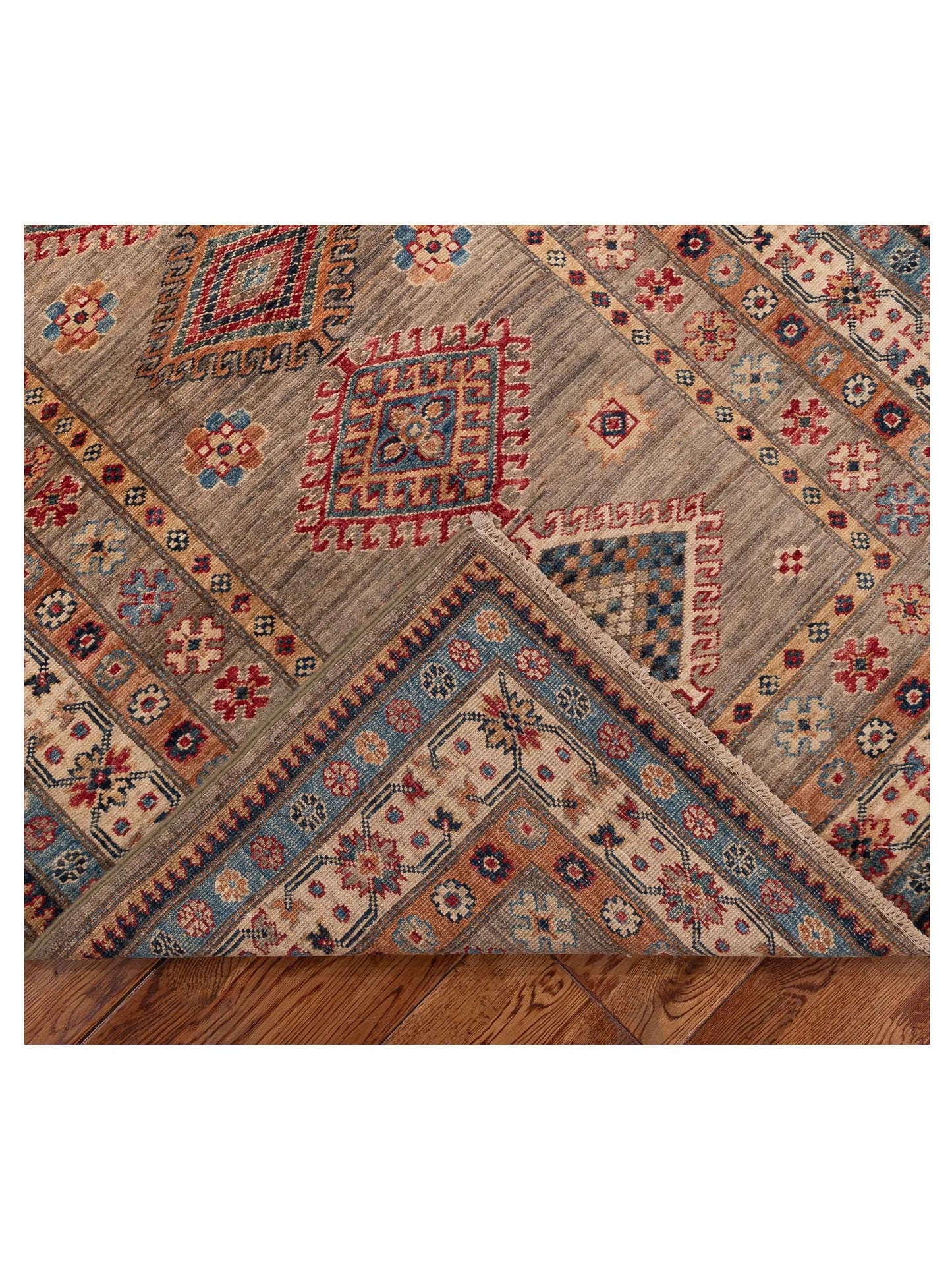 Kars 151774 Multi Multi 3.11x6.1 Hand Knotted Rug