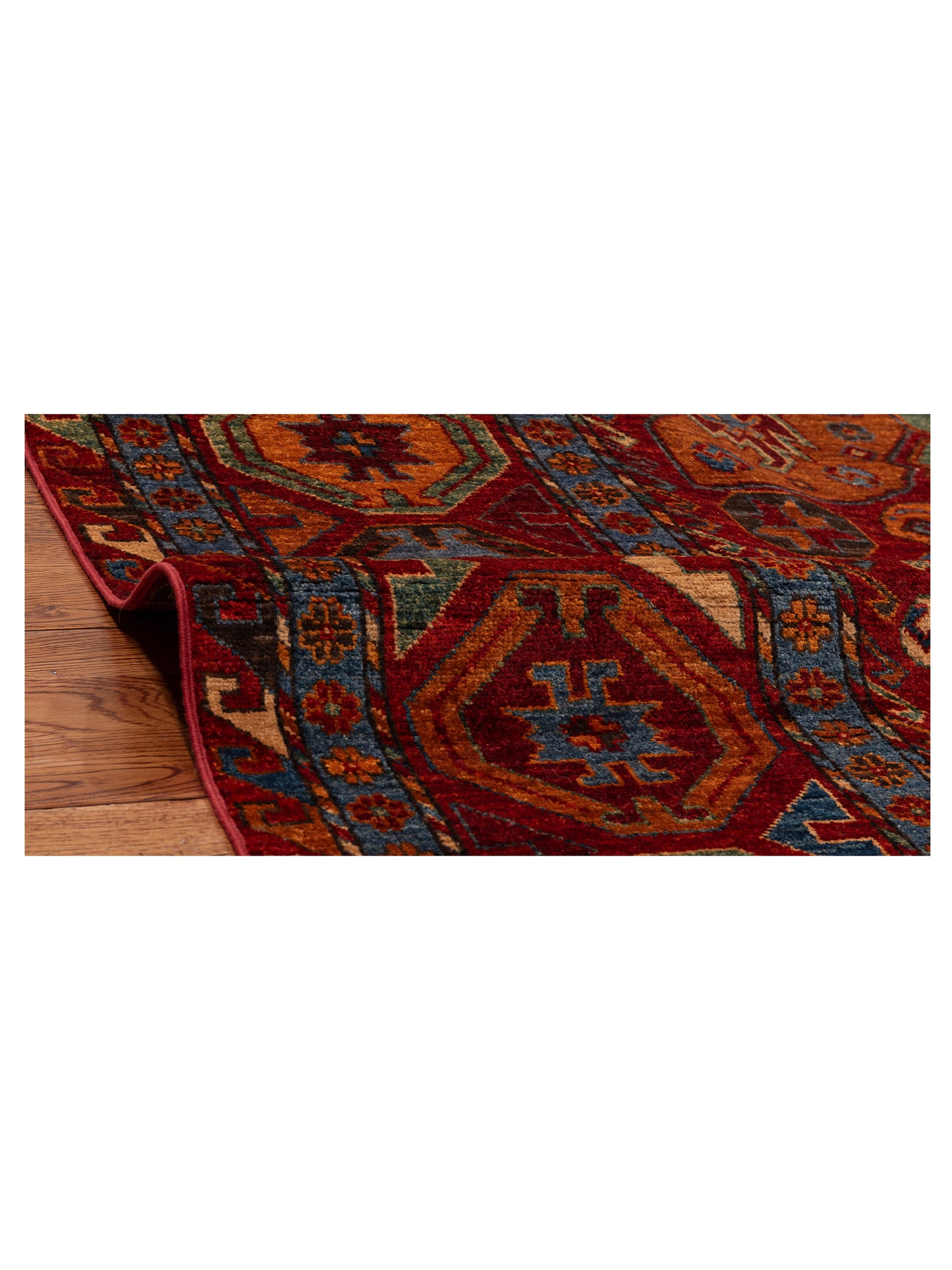 Kars 151859 Red Red 8.2x9.10 Hand Knotted Rug