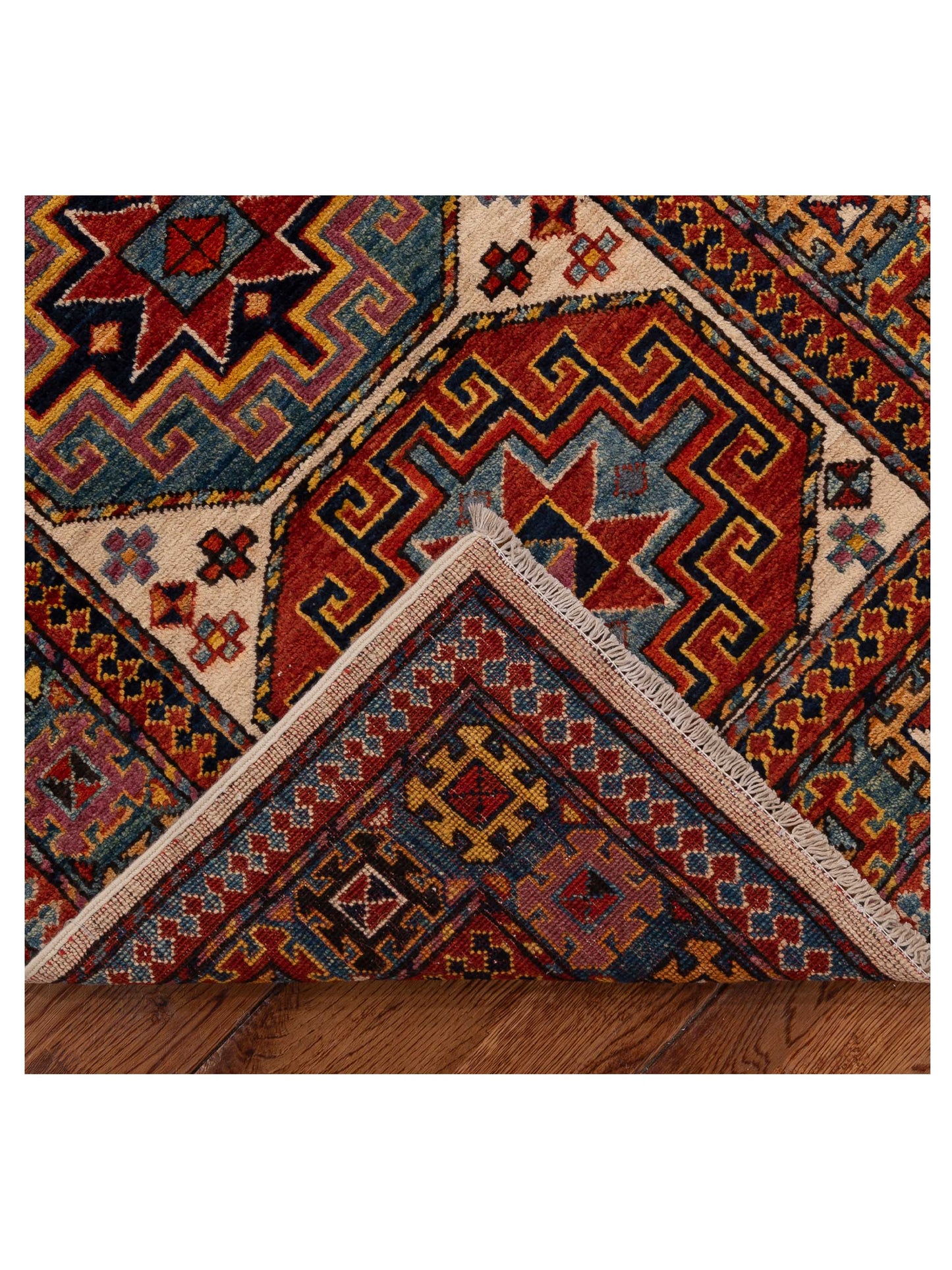 Laila 151861 Multi Multi 2.9x9.8 Hand Knotted Rug