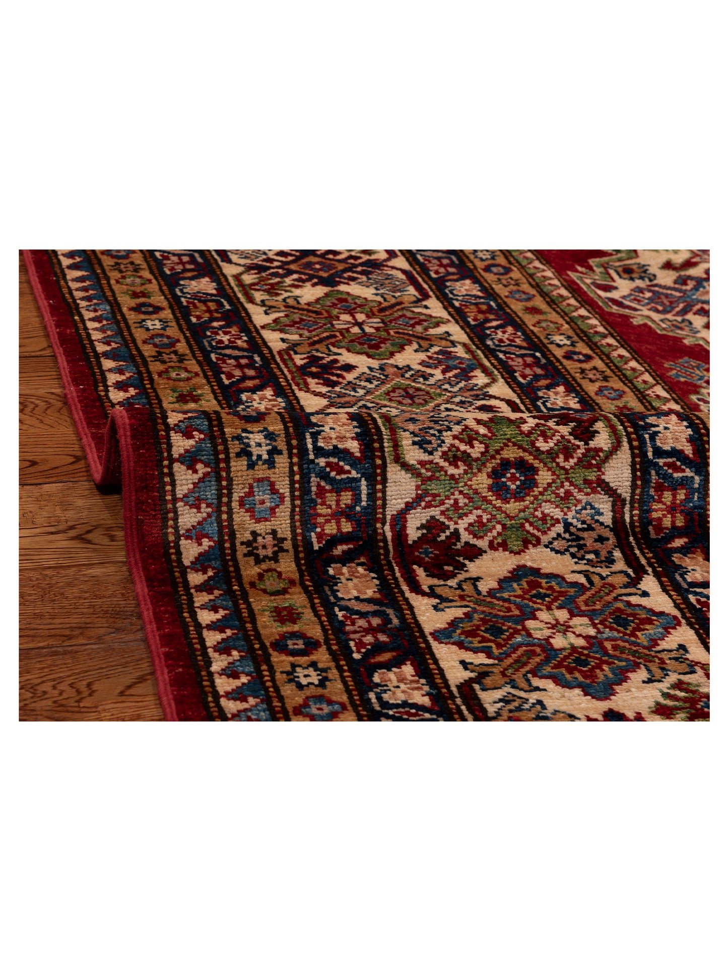 Kars 151917 Red Ivory 8x9.11 Hand Knotted Rug