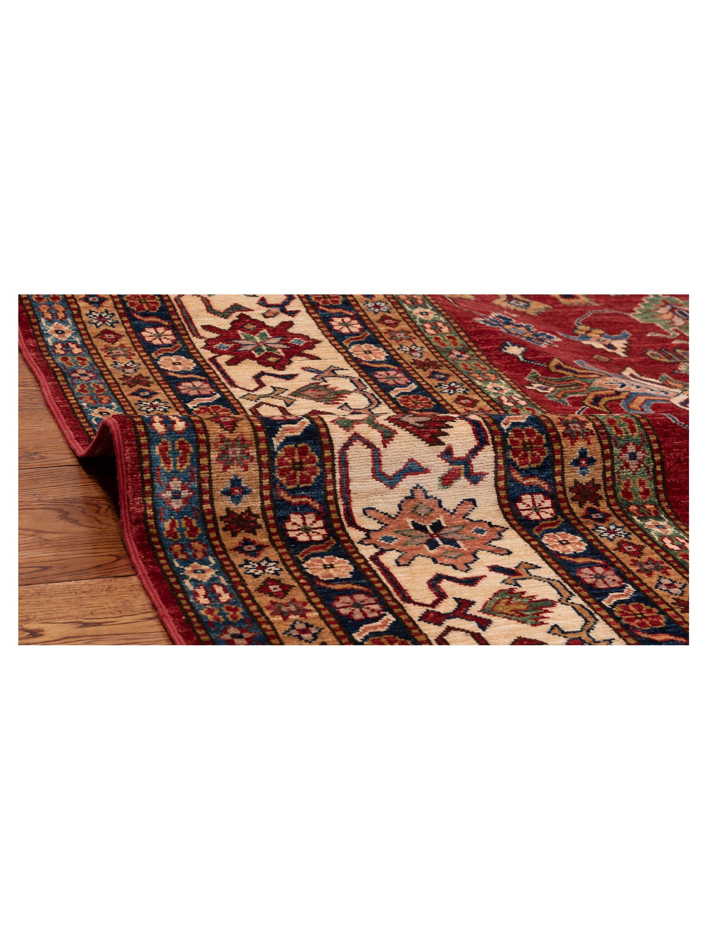 Kars 151918 Red Ivory 8x10 Hand Knotted Rug