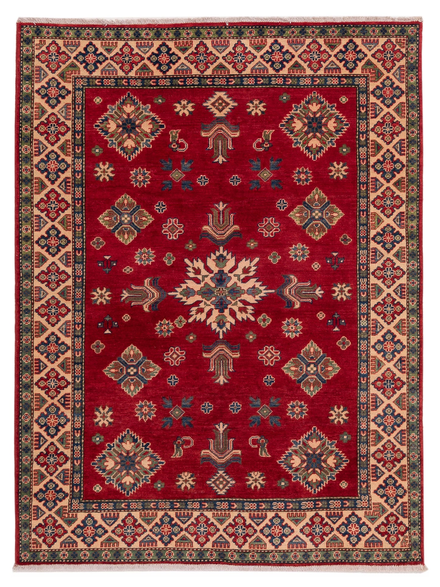 Nomad Kazak Red Ivory Tribal