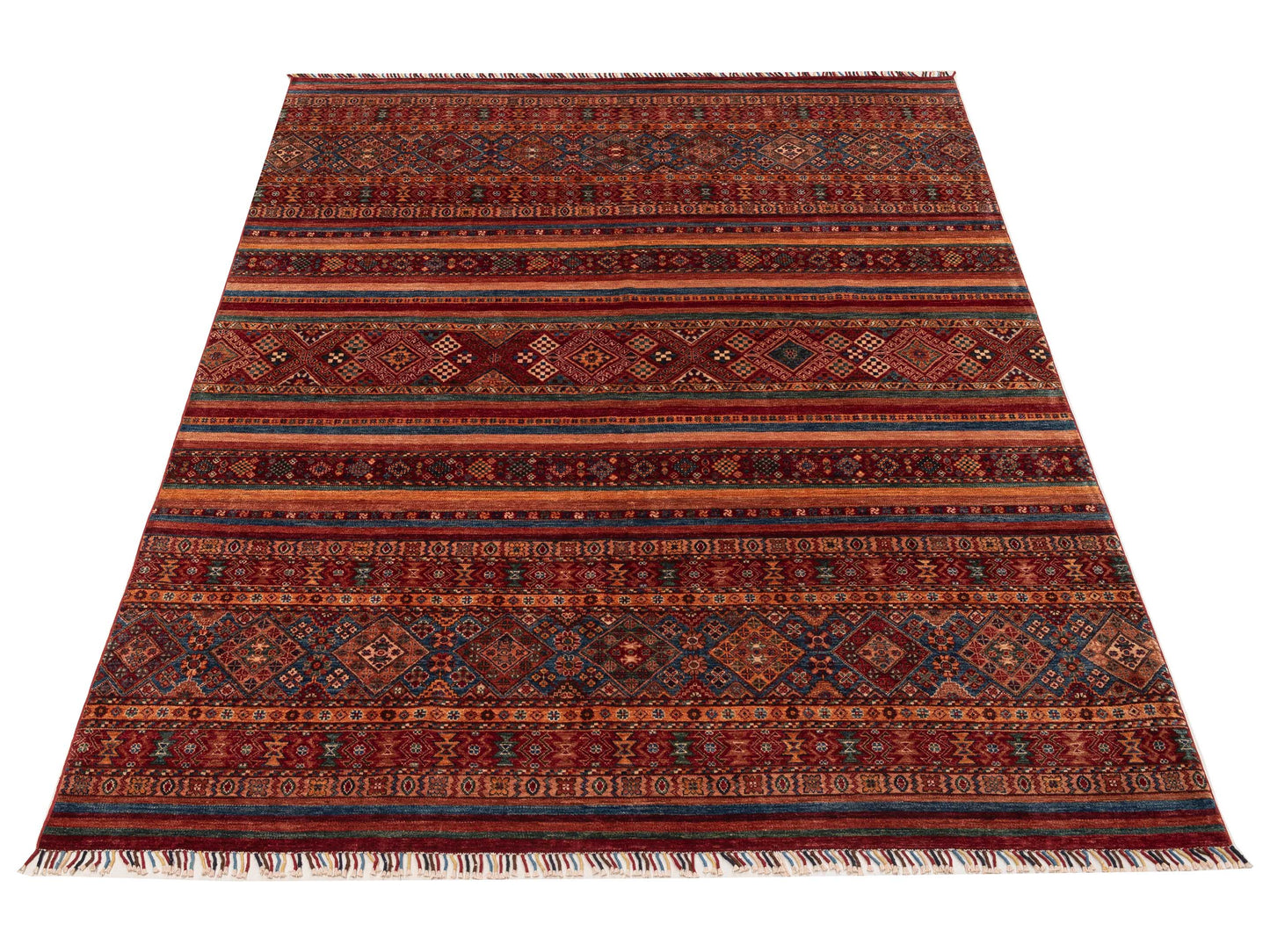 Horosan 151956 Multi Multi 8.2x9.7 Hand Knotted Rug