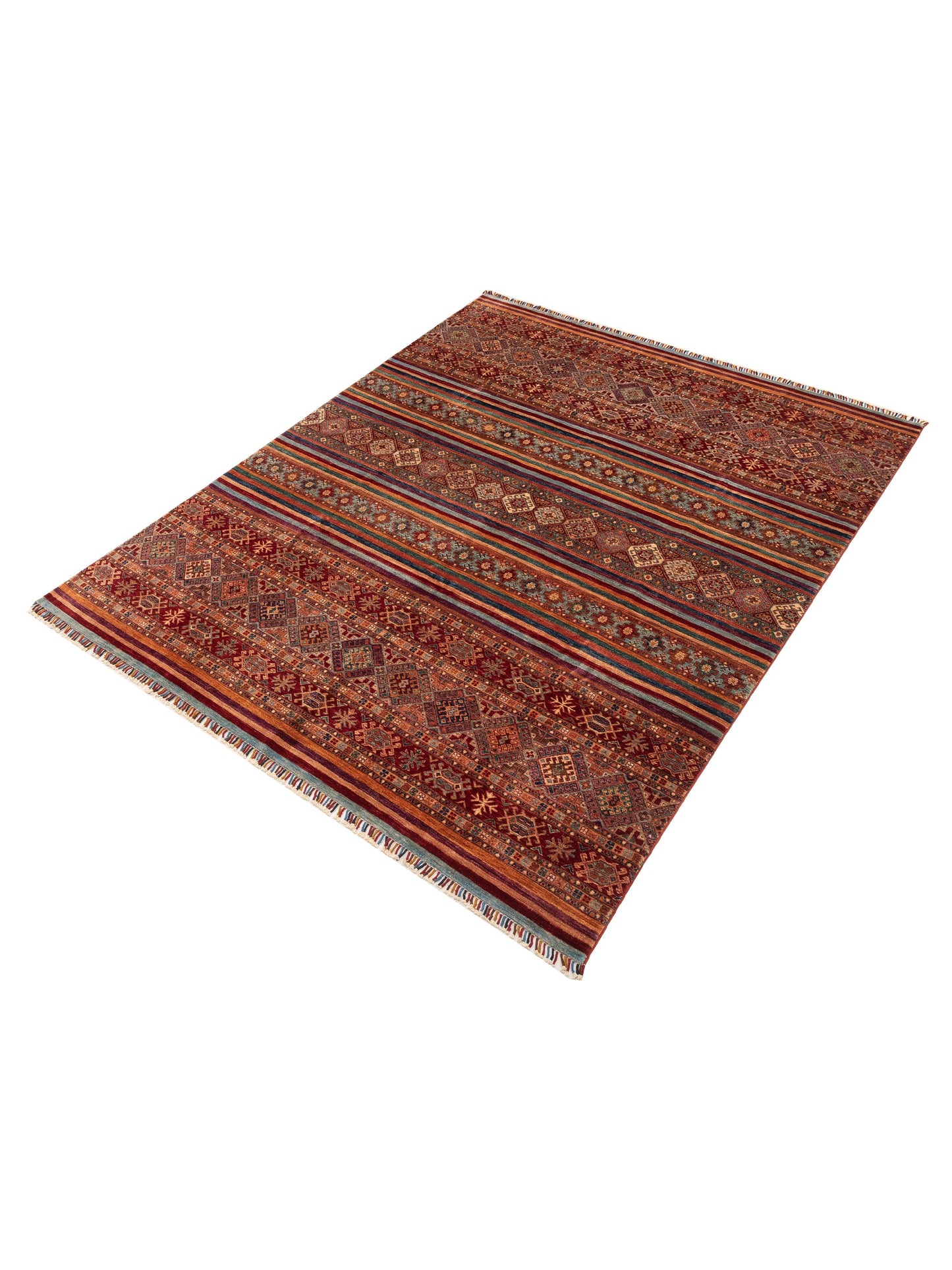 Horosan 152007 Multi Multi 8.1x10 Hand Knotted Rug
