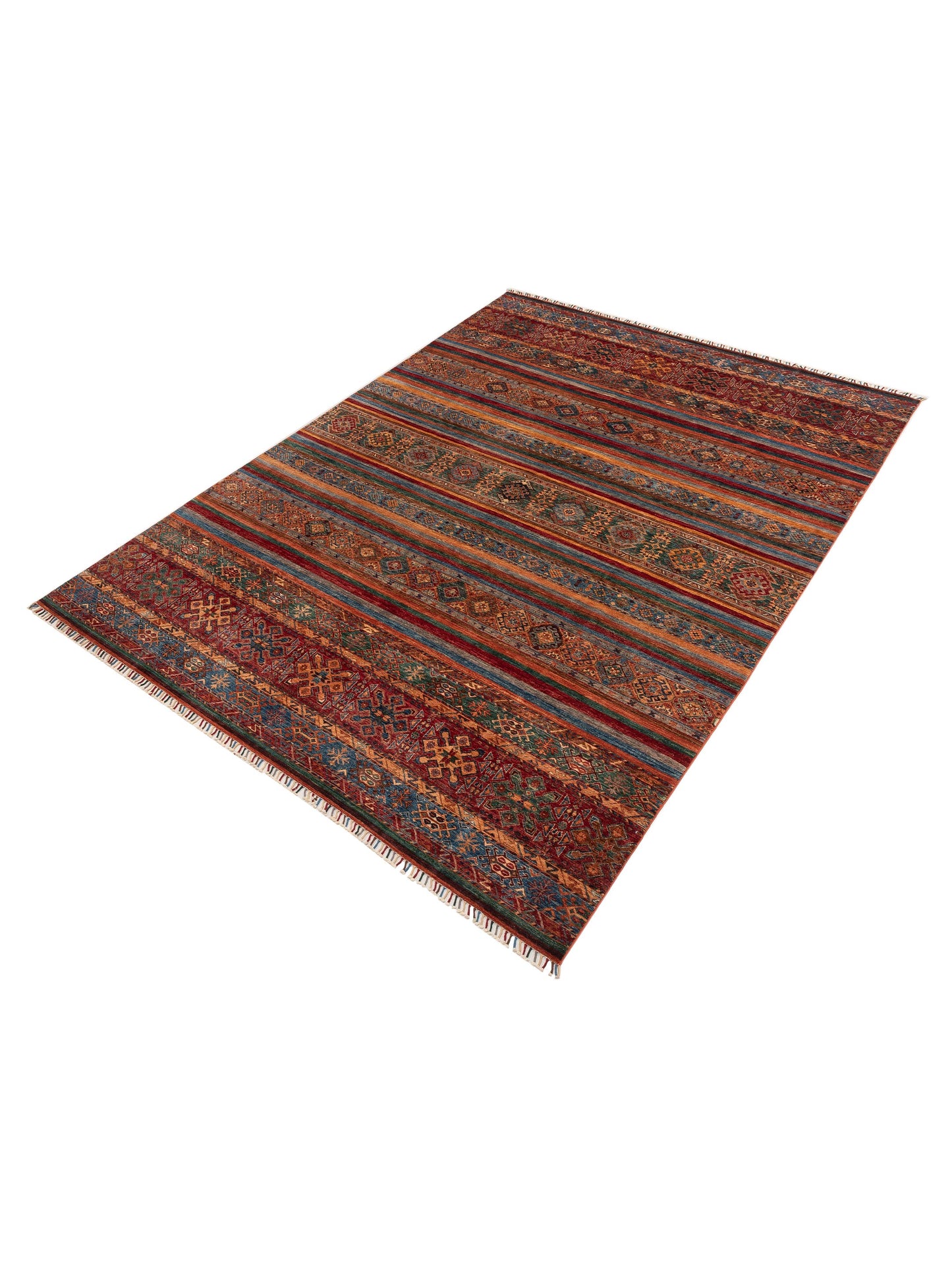 Horosan 152010 Multi Multi 9x12.2 Hand Knotted Rug