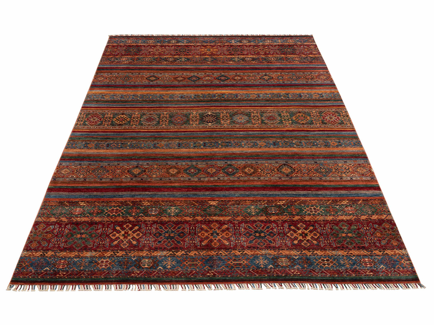 Horosan 152010 Multi Multi 9x12.2 Hand Knotted Rug