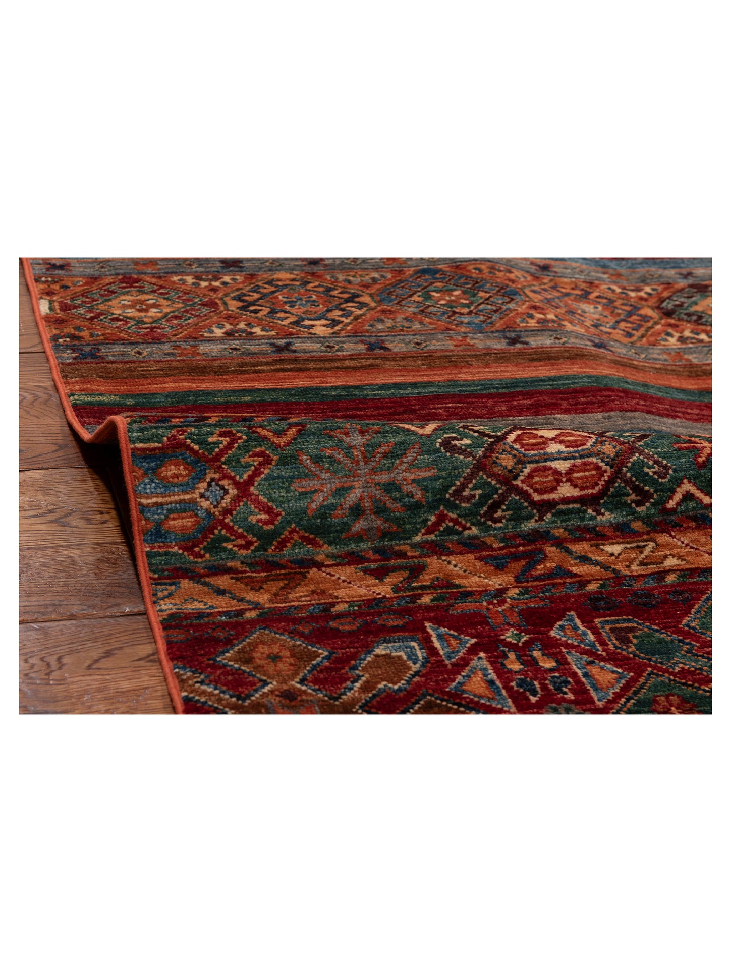 Horosan 152010 Multi Multi 9x12.2 Hand Knotted Rug