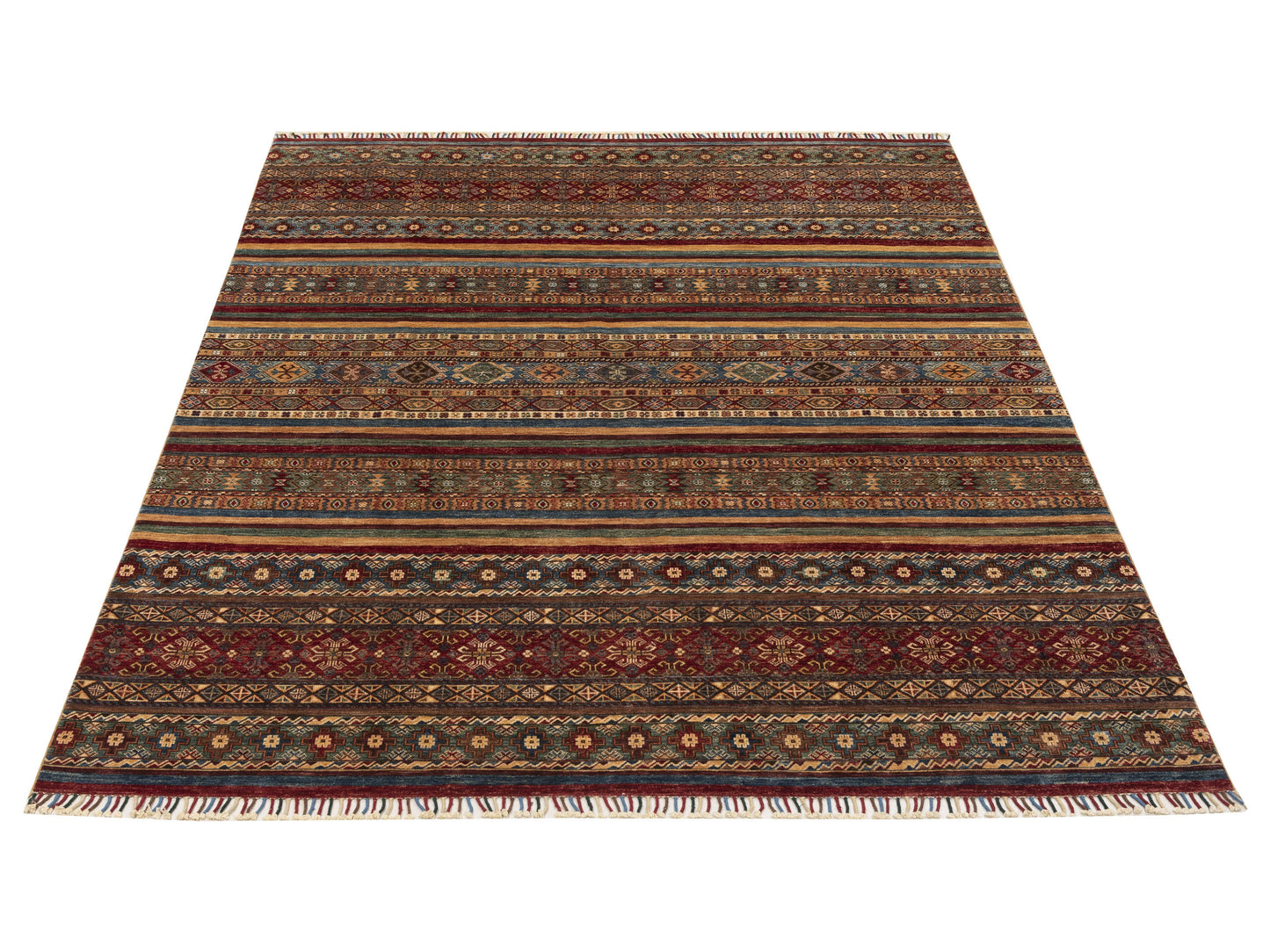 Horosan 152013 Multi Multi 8.2x9.8 Hand Knotted Rug