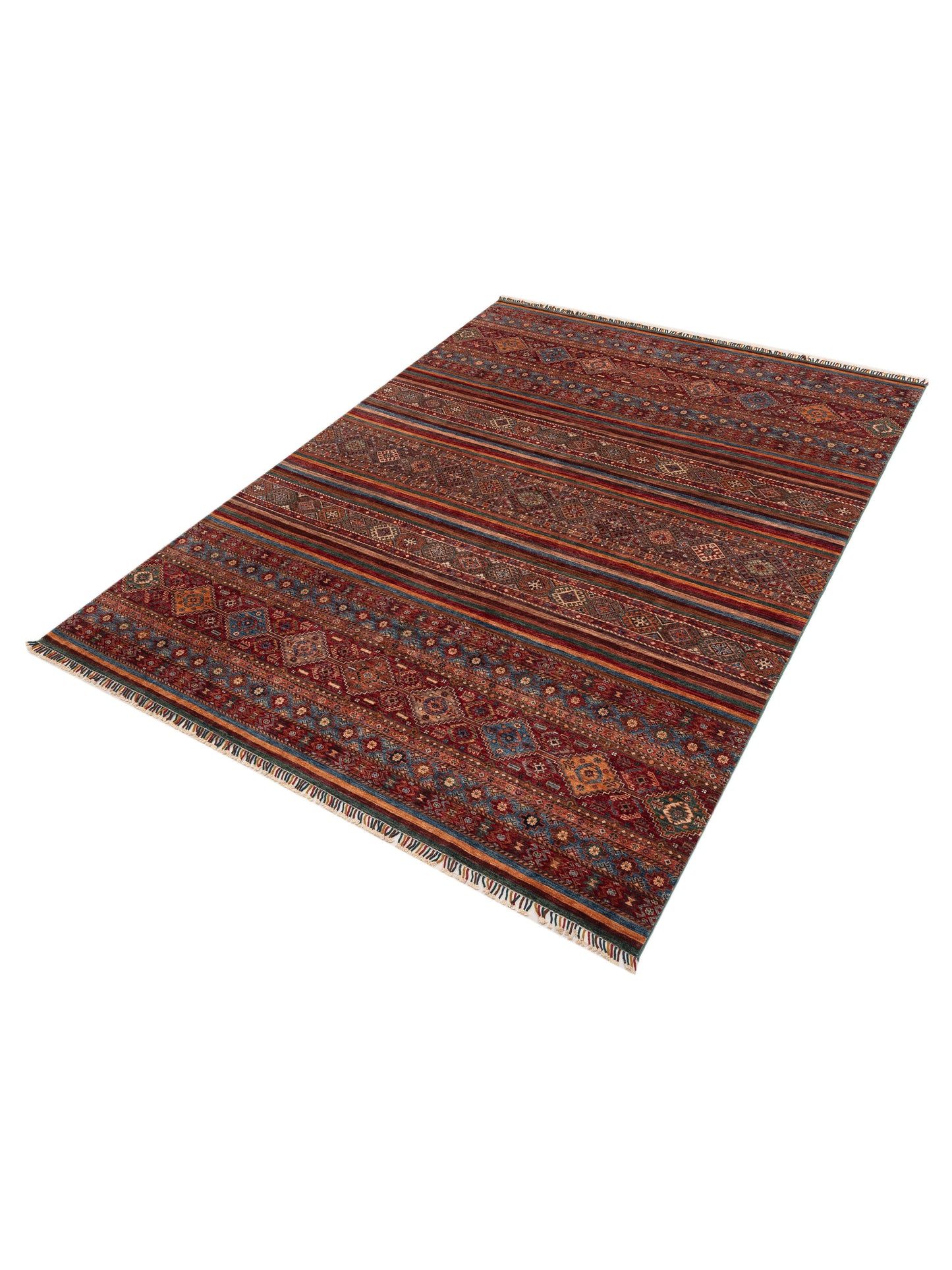 Horosan 152014 Multi Multi 8.11x11.11 Hand Knotted Rug