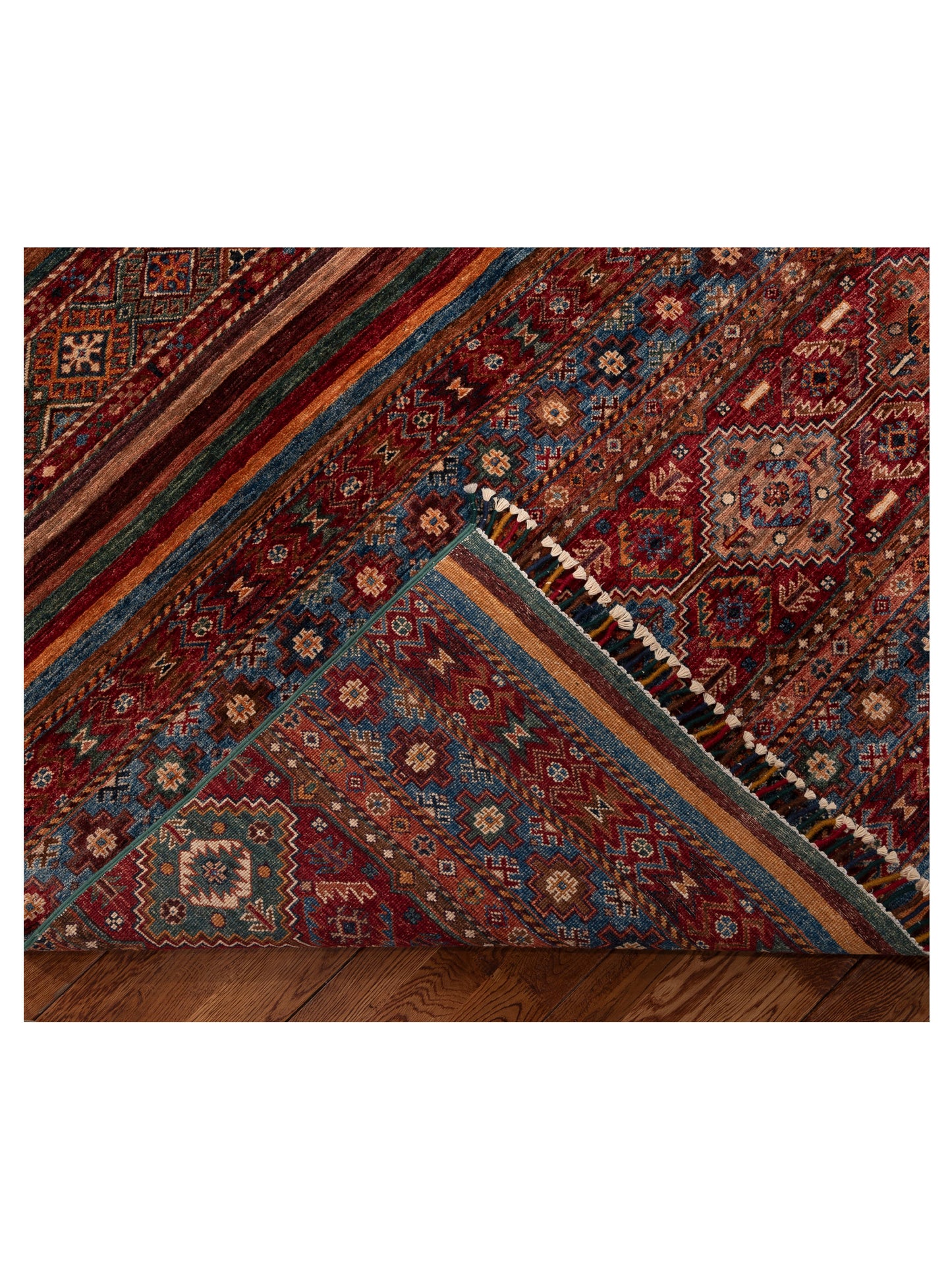Horosan 152014 Multi Multi 8.11x11.11 Hand Knotted Rug
