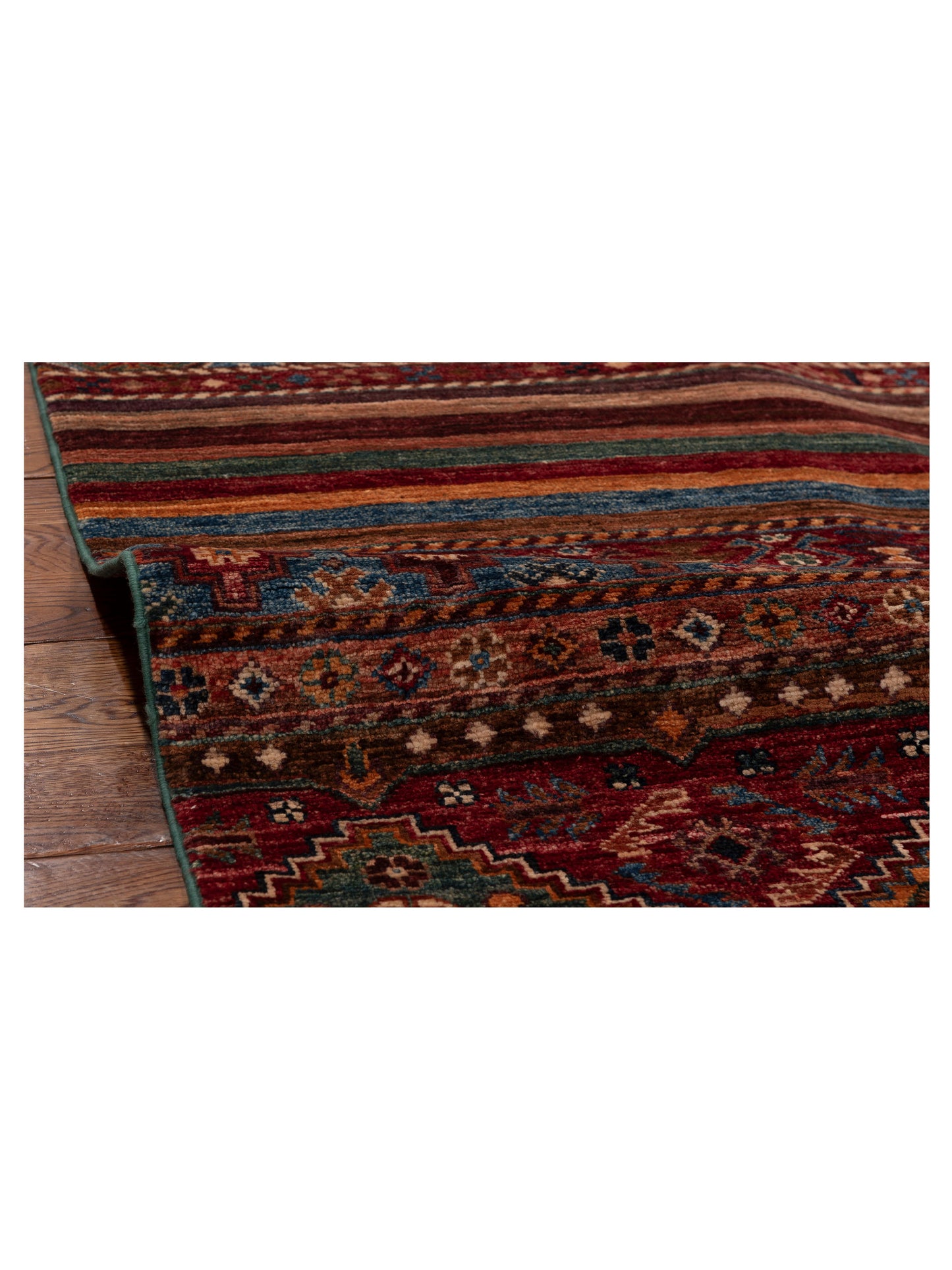 Horosan 152014 Multi Multi 8.11x11.11 Hand Knotted Rug