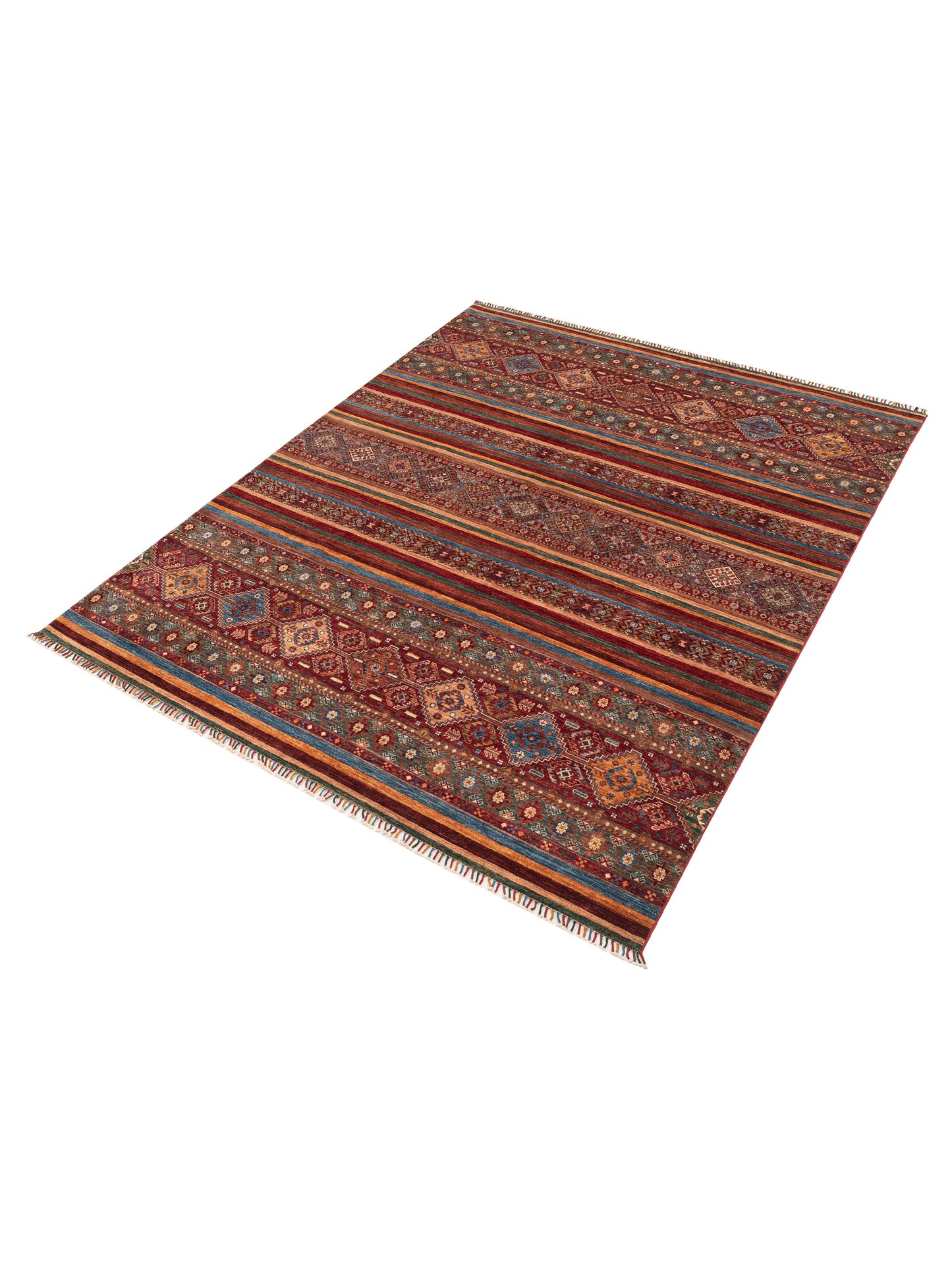 Horosan 152017 Multi Multi 8.4x10.3 Hand Knotted Rug